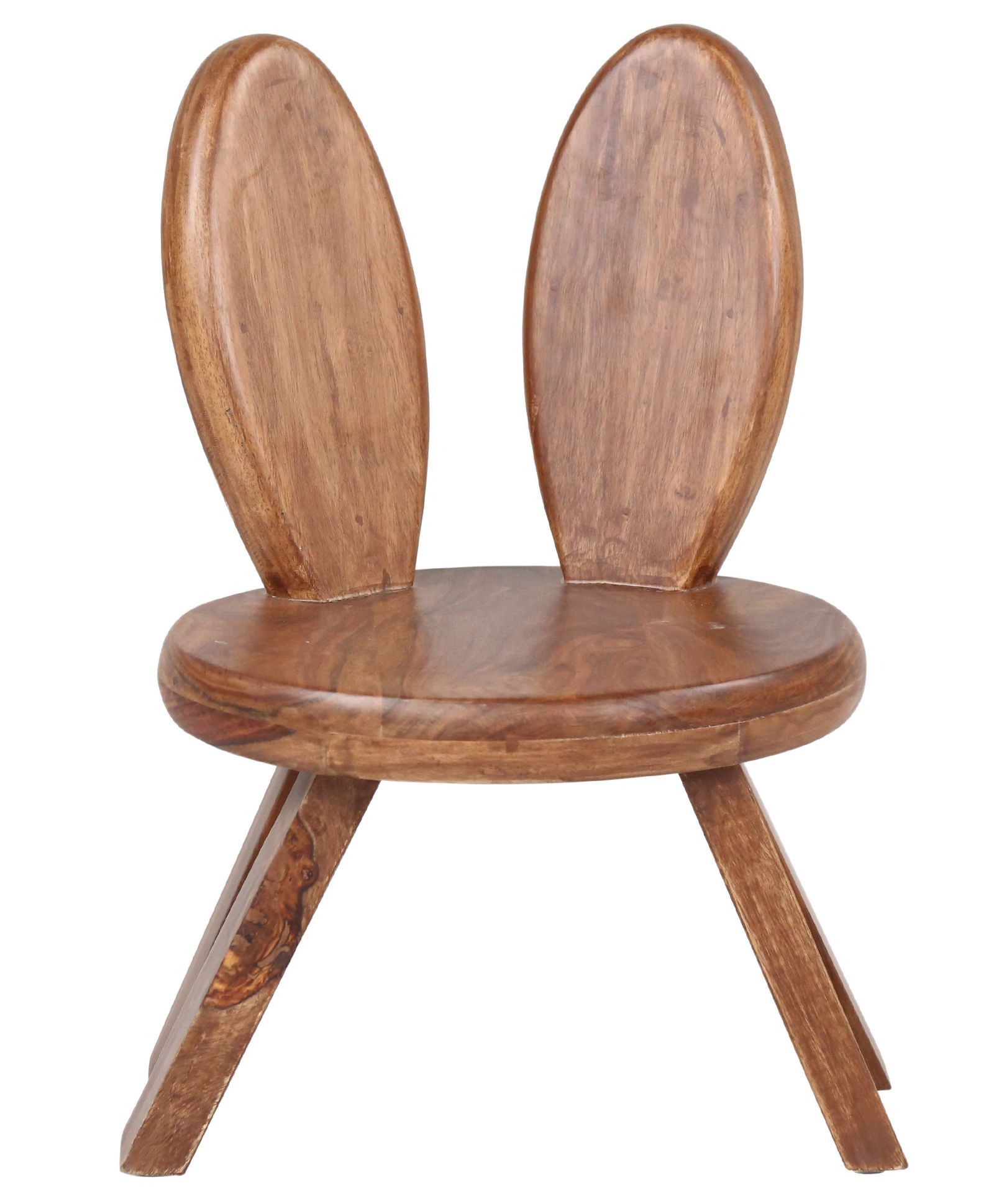Arcedo Tom & Jerry Themed Wooden Jerry Chair - Brown