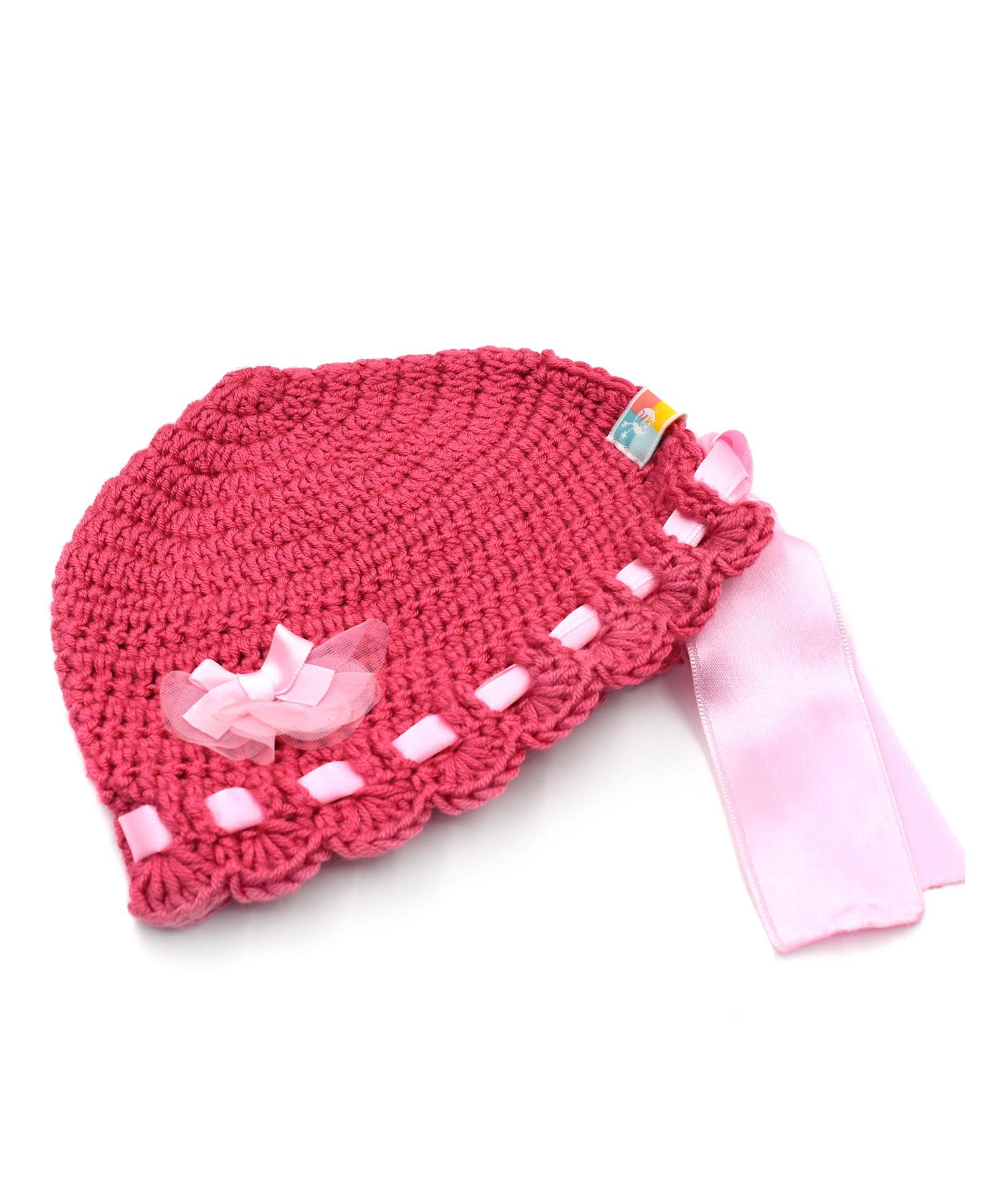 Magic Needles Ribbon & Bow Design Cap