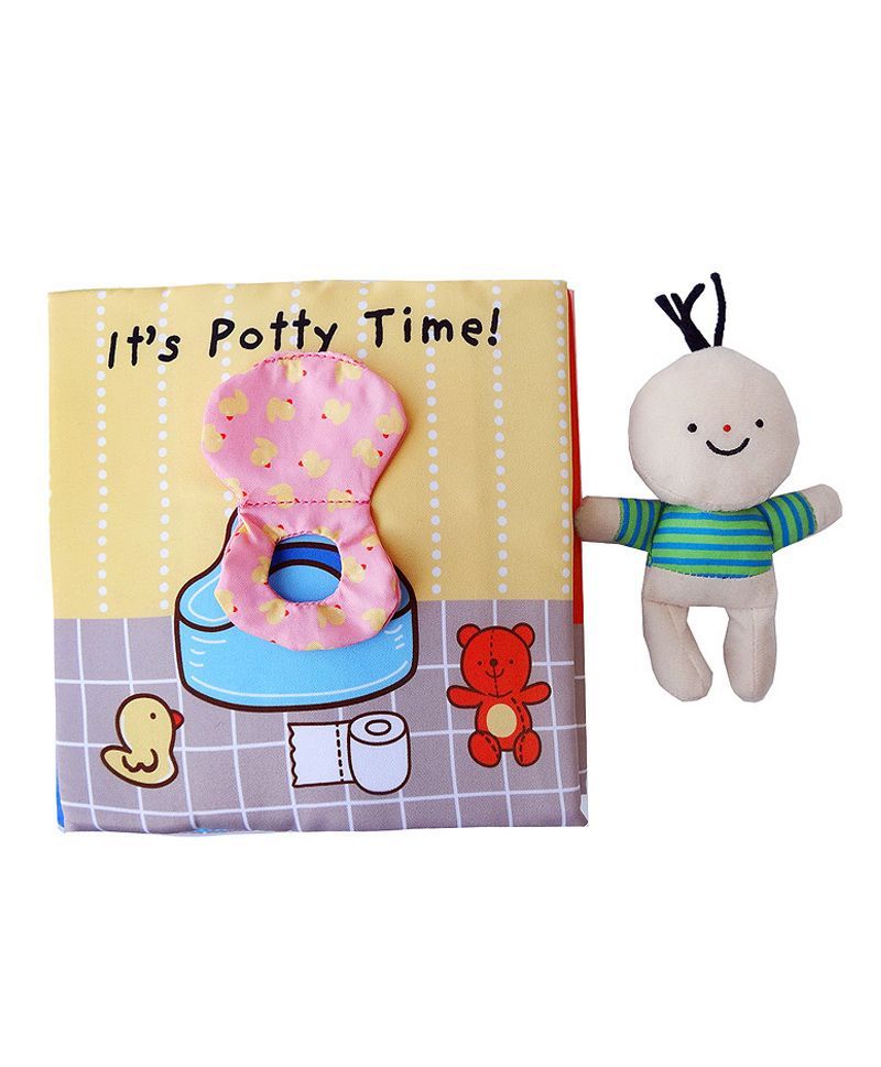 2 Footya It's Potty Time Cloth Book