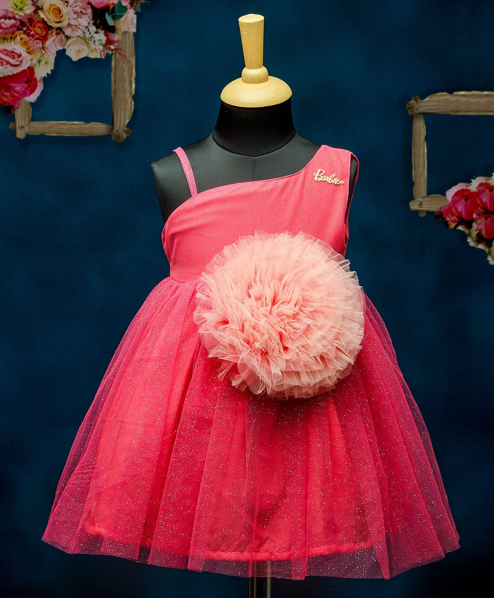 red barbie frock