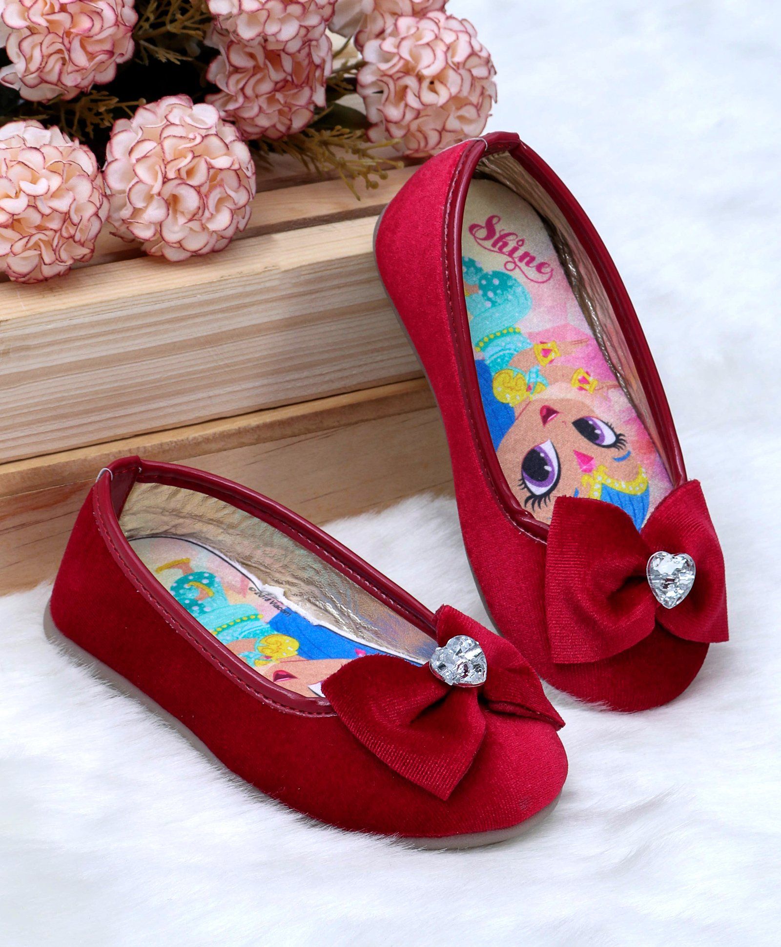 red belly shoes