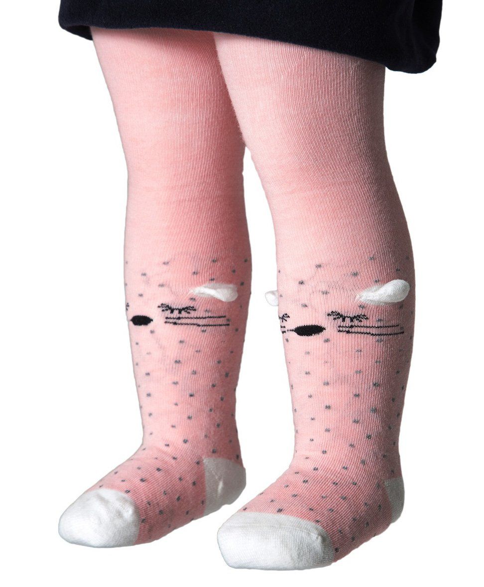 Kidofash Cat Theme Stockings - Pink