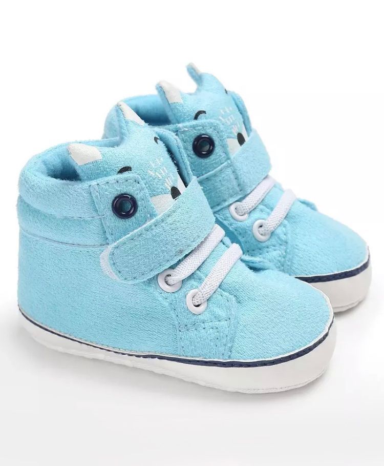Wow Kiddos Ankle Length Booties - Light Blue