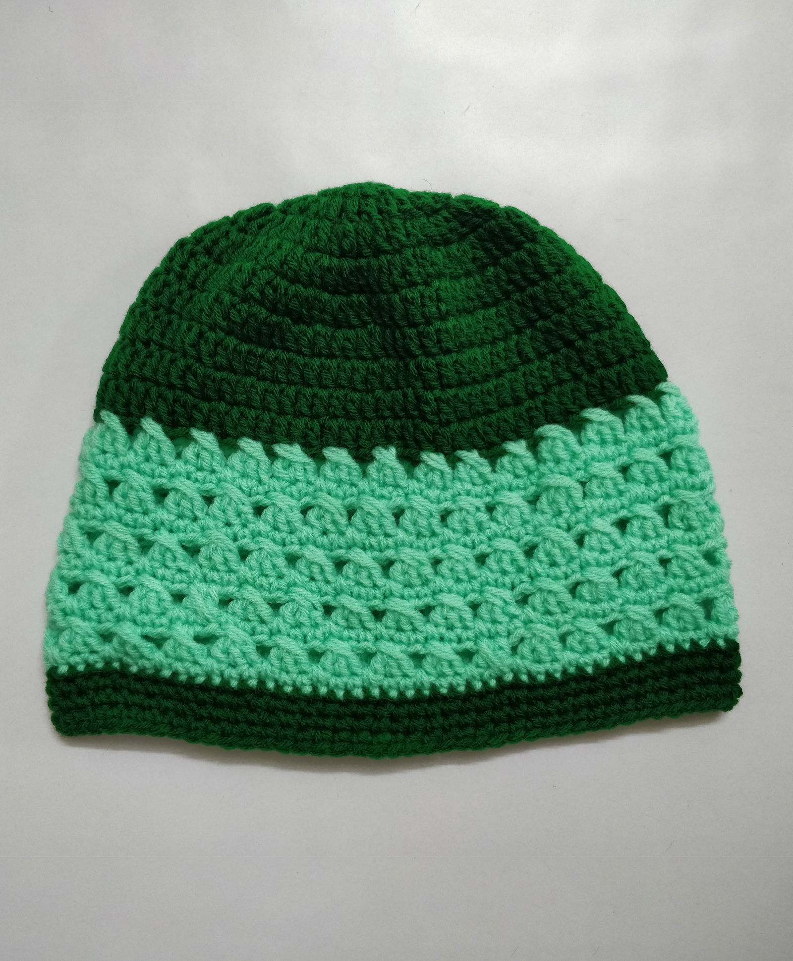 Knit Masters Solid Woollen Cap - Green