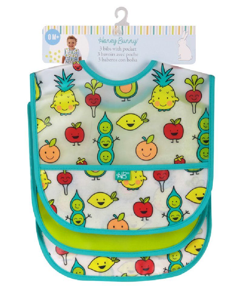 pack of 3 bibs
