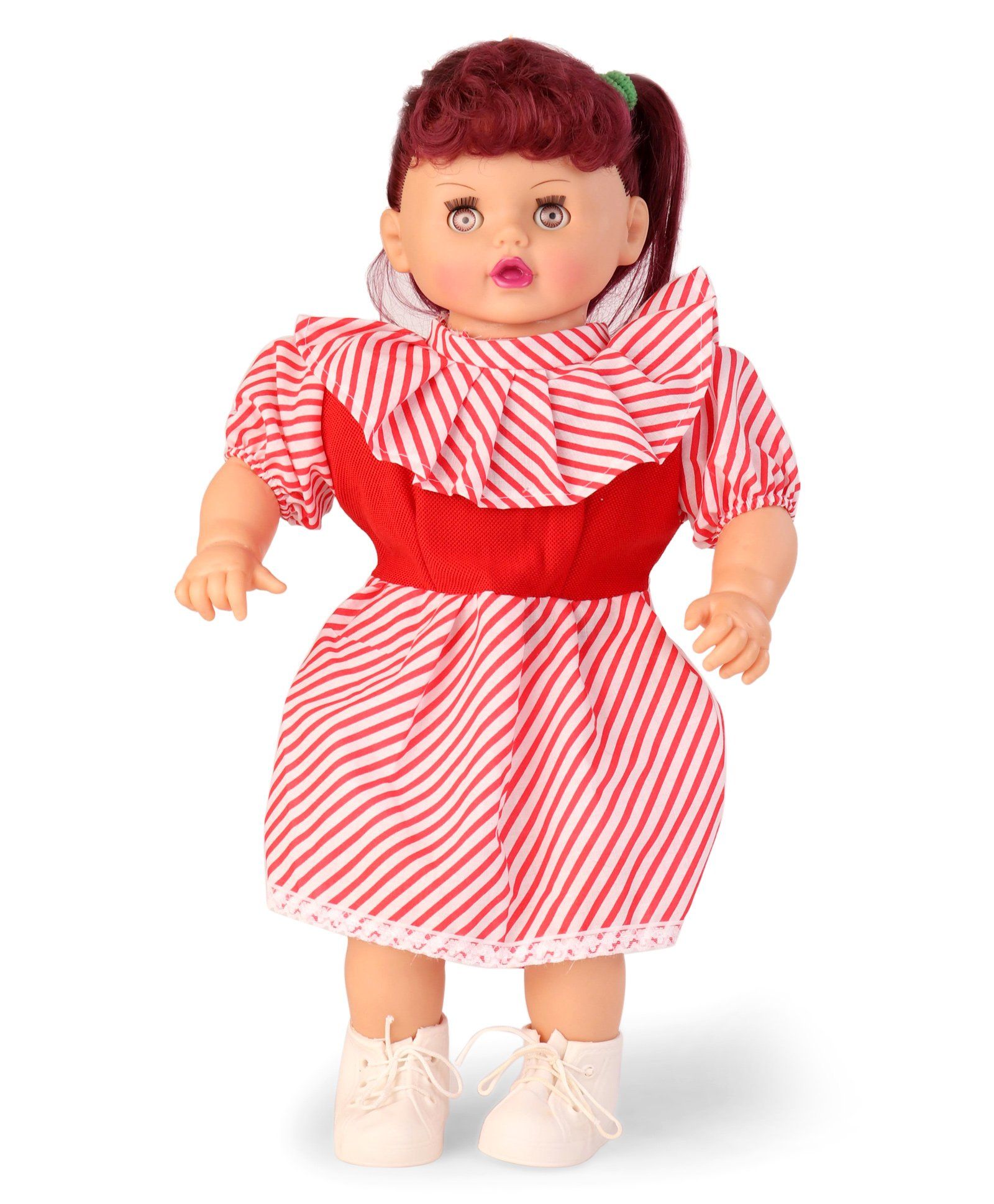 Speedage Muskan Delux Doll Yellow Red