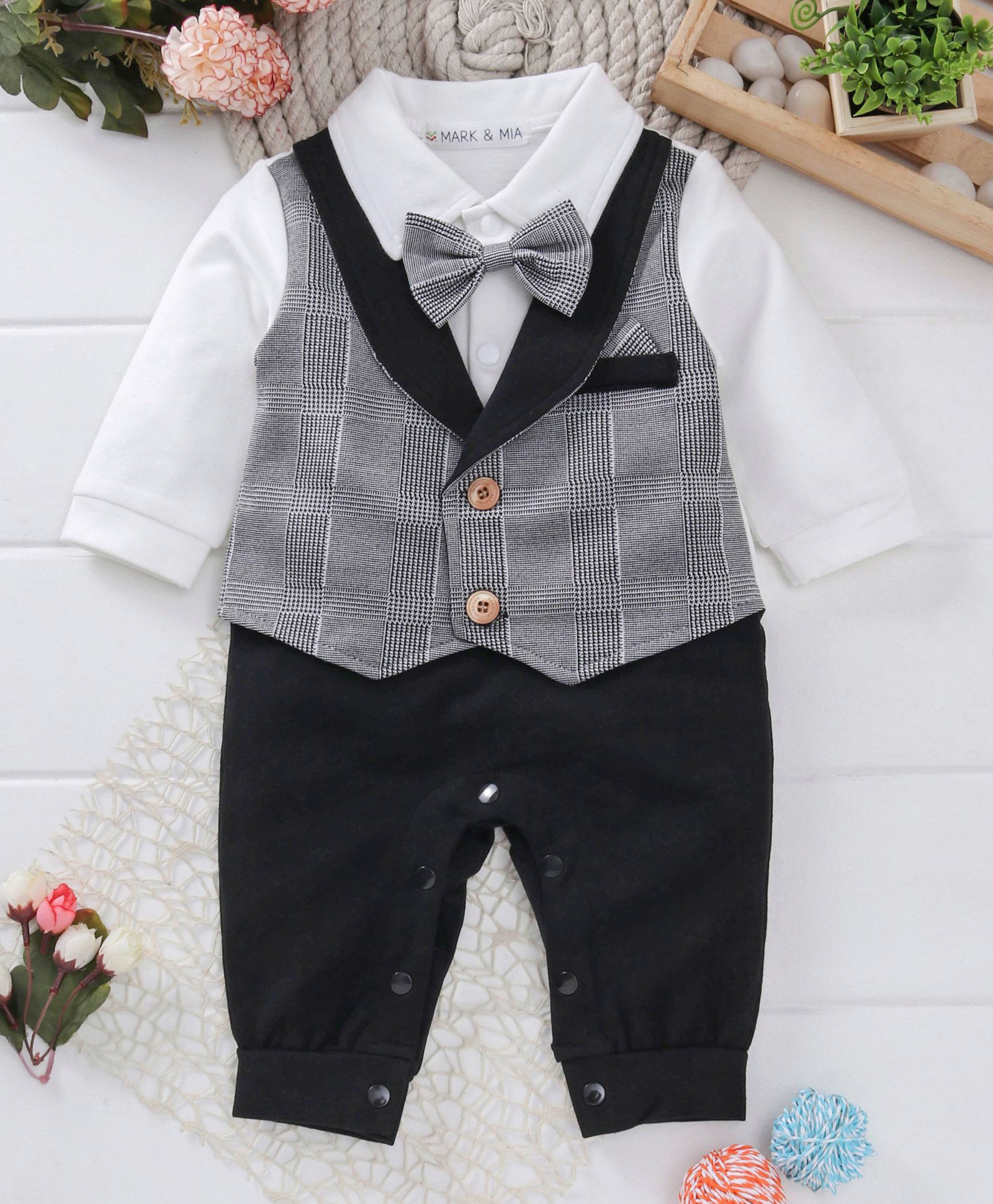 mark and mia rompers