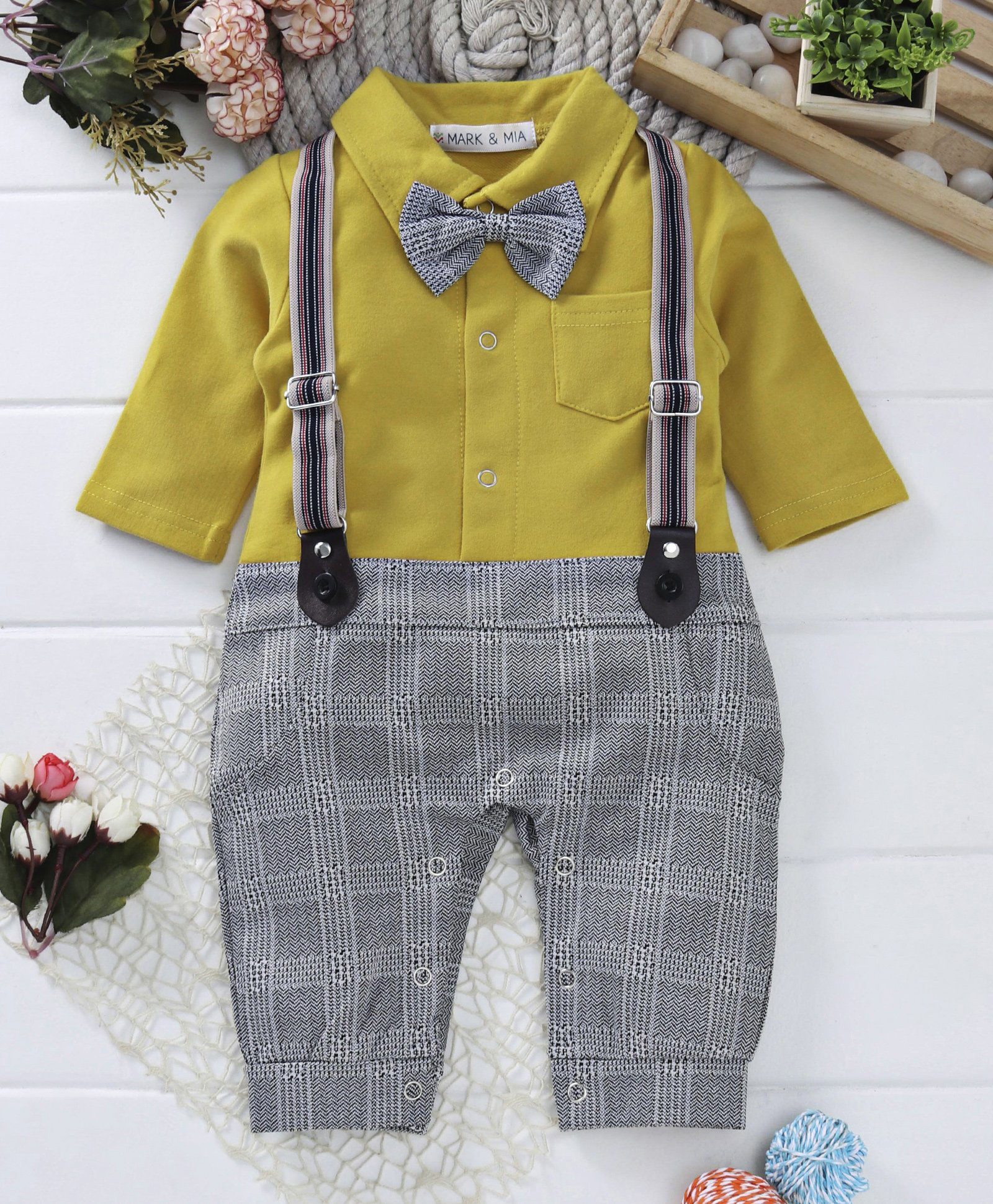 dungaree romper