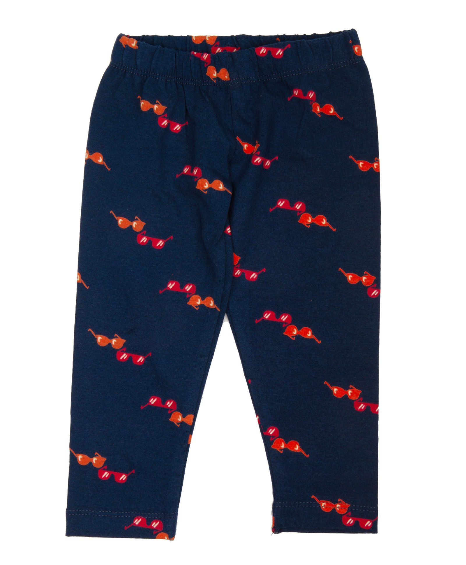 Pikaboo Full Length Sunglasses Print Leggings - Navy Blue