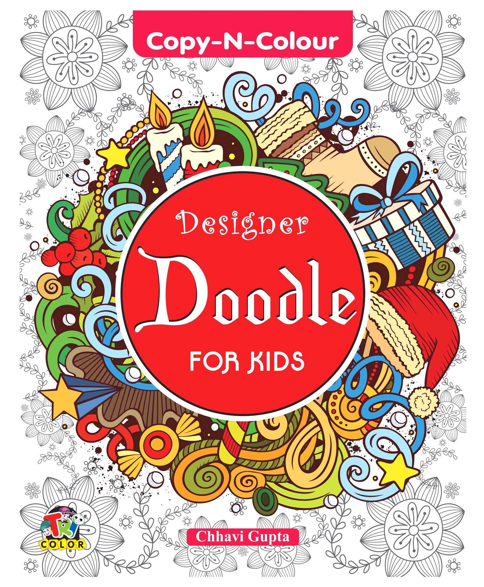 Copy & Colour Doodle Book