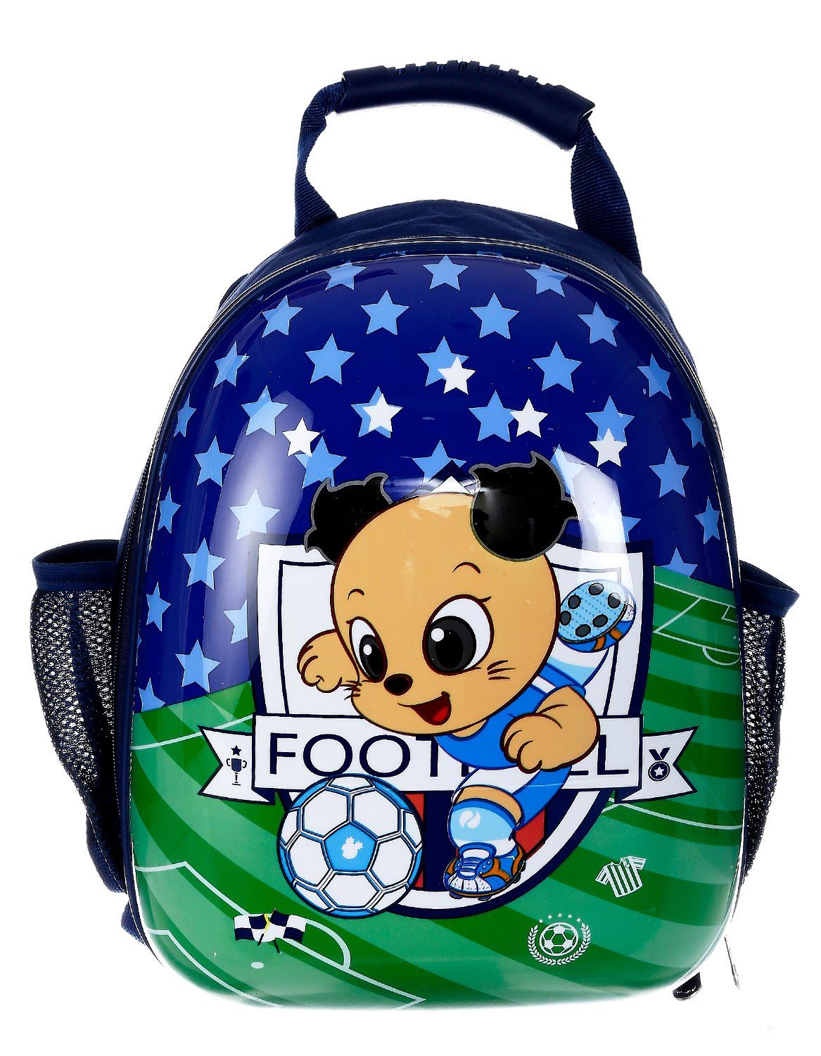 SMJM Doggy Design Backpack Blue Green