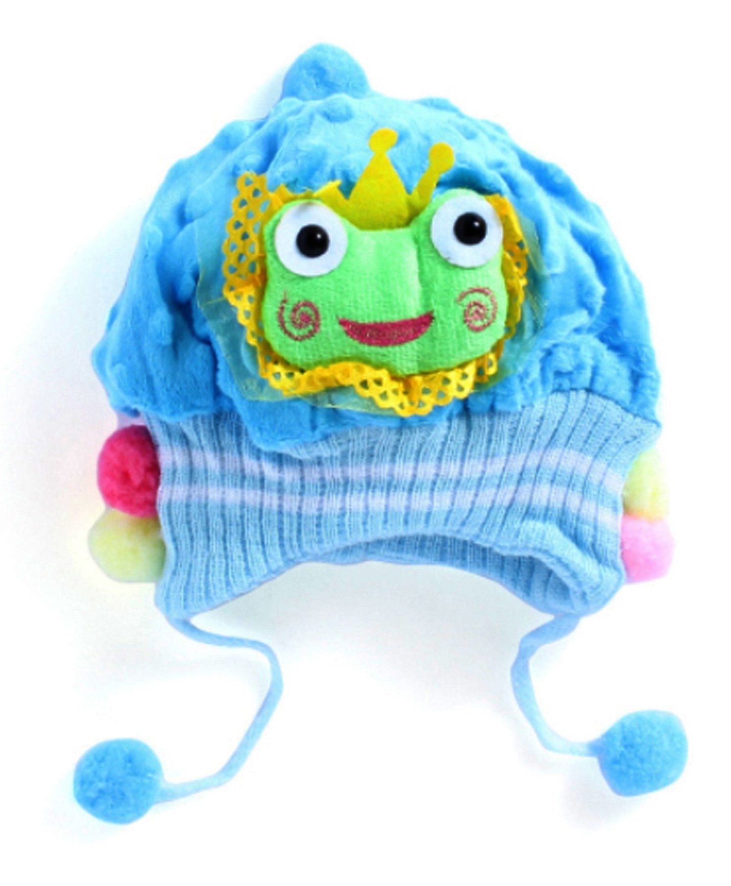 Akinos Kids Frog Applique Cap - Blue