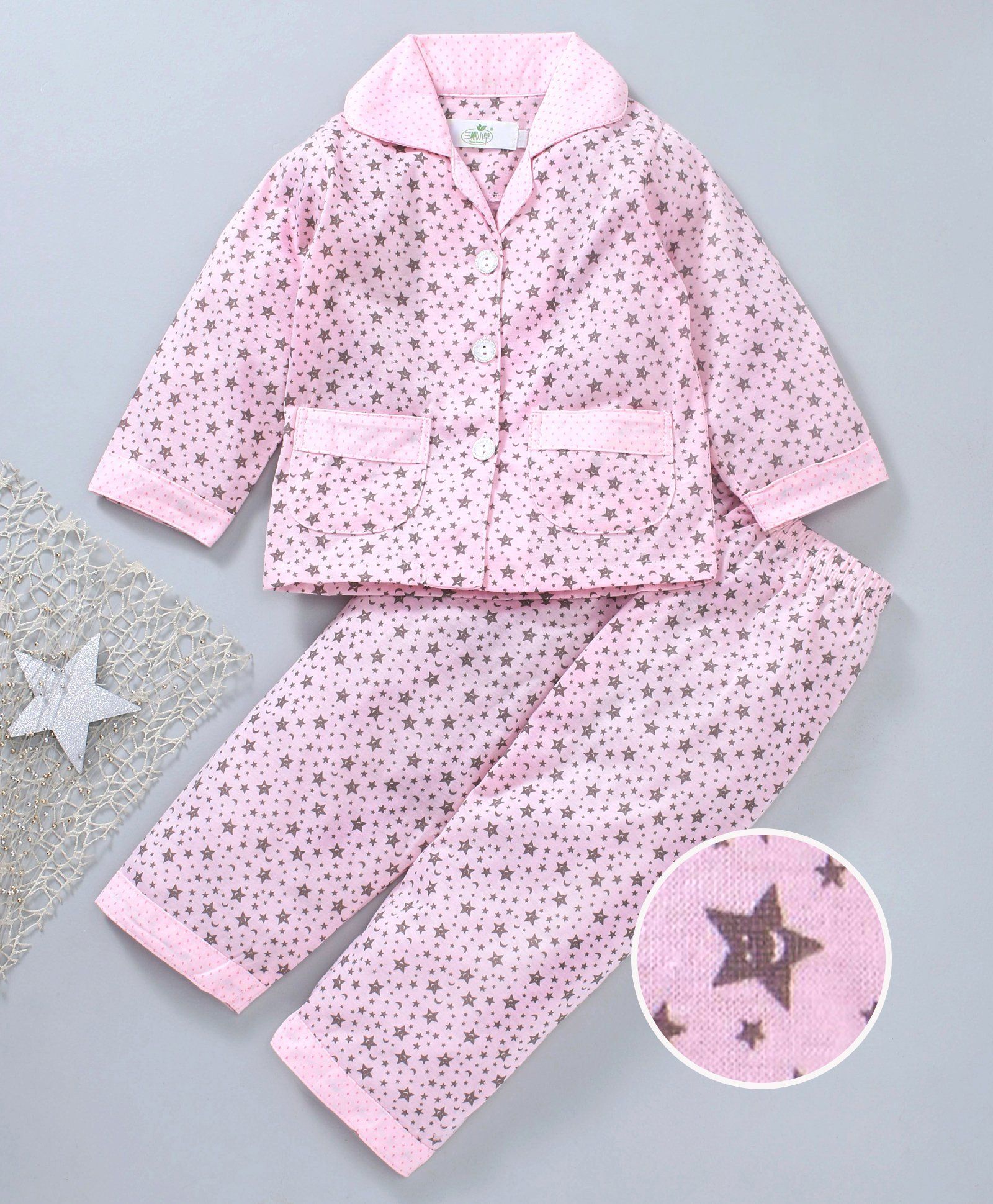 Star Of Capital Stars Printed Night Suit