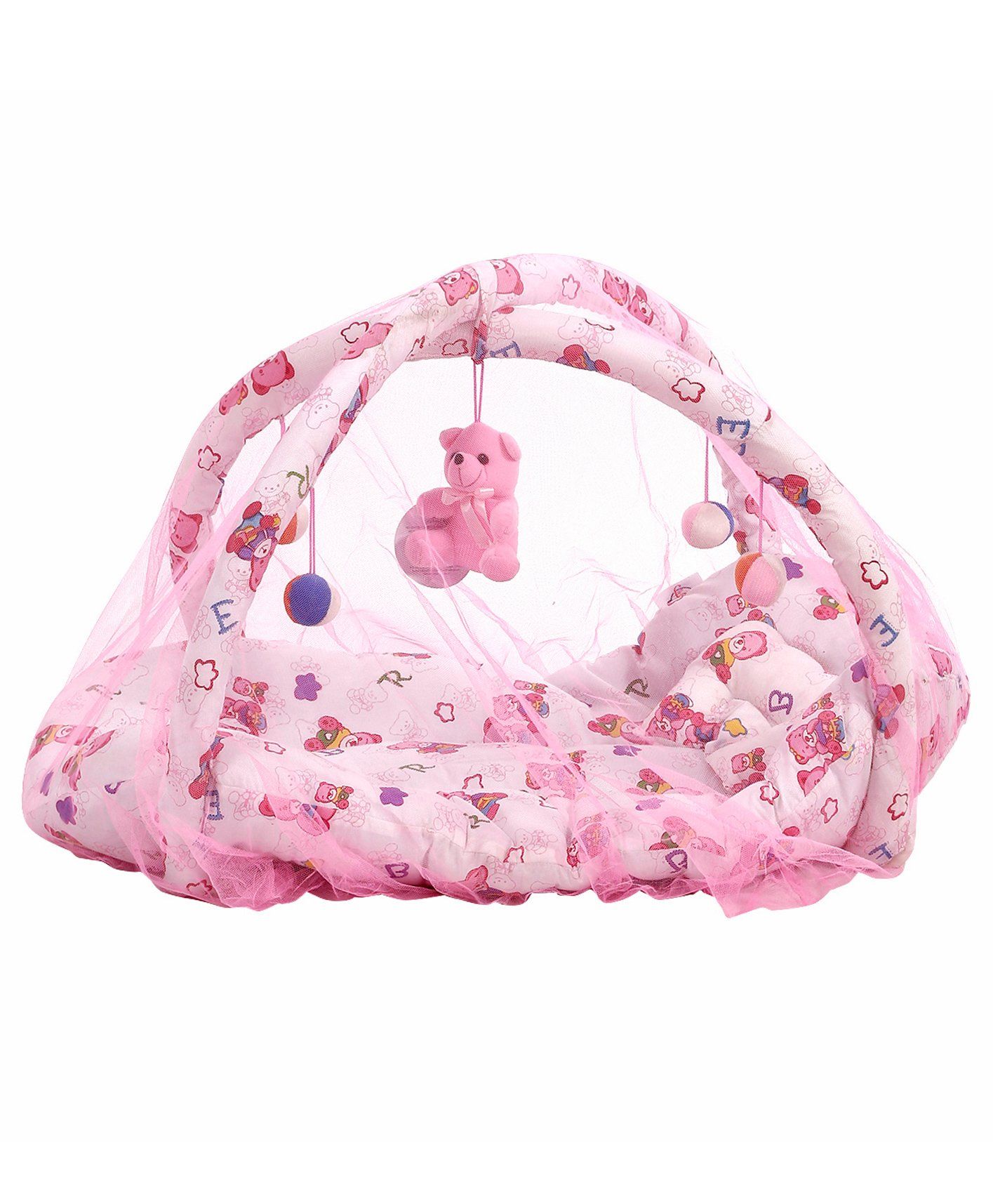 baby play gym with mosquito net