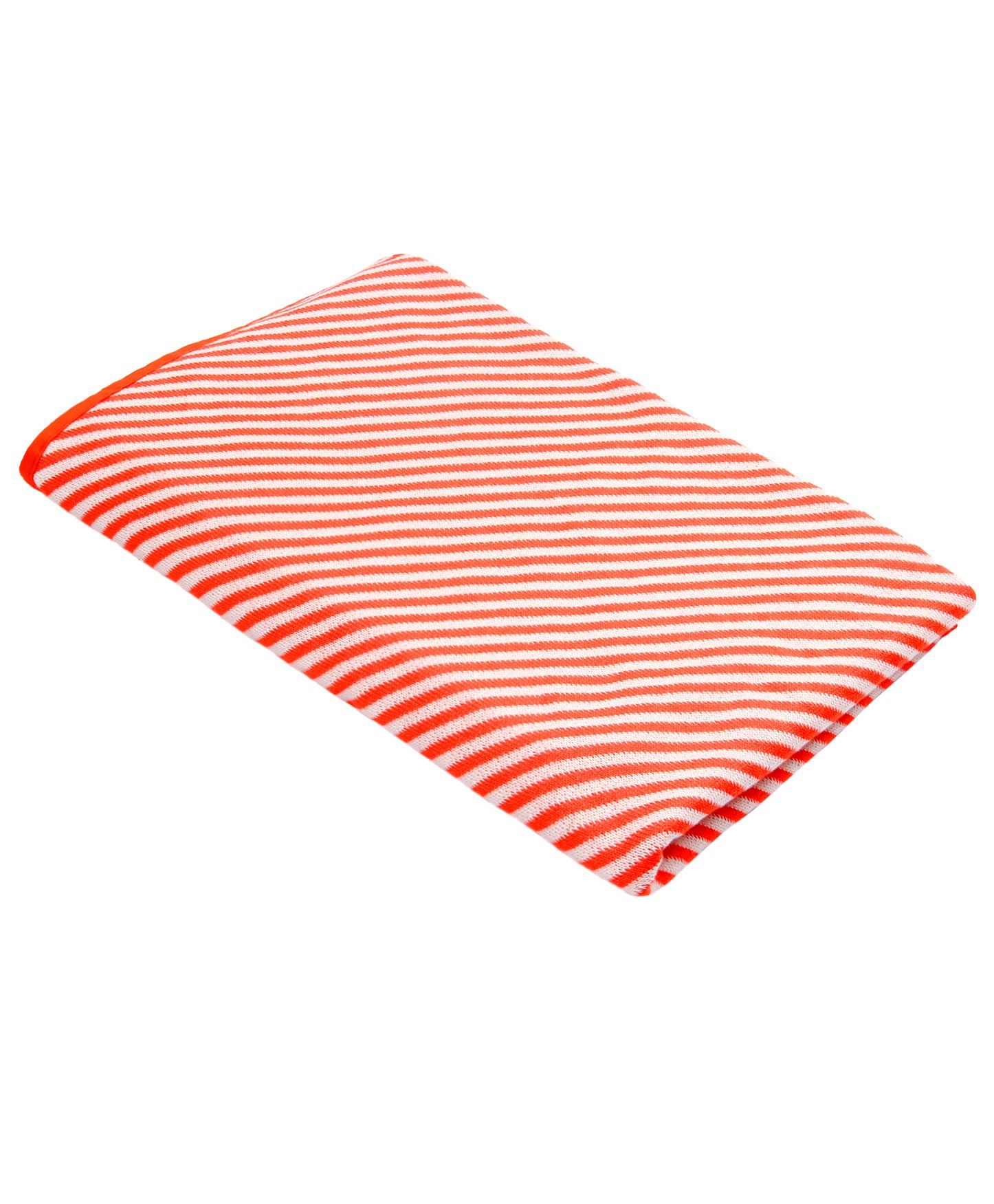Wobbly Walk Newborn Baby Toddler Reversible Striped Blanket Small