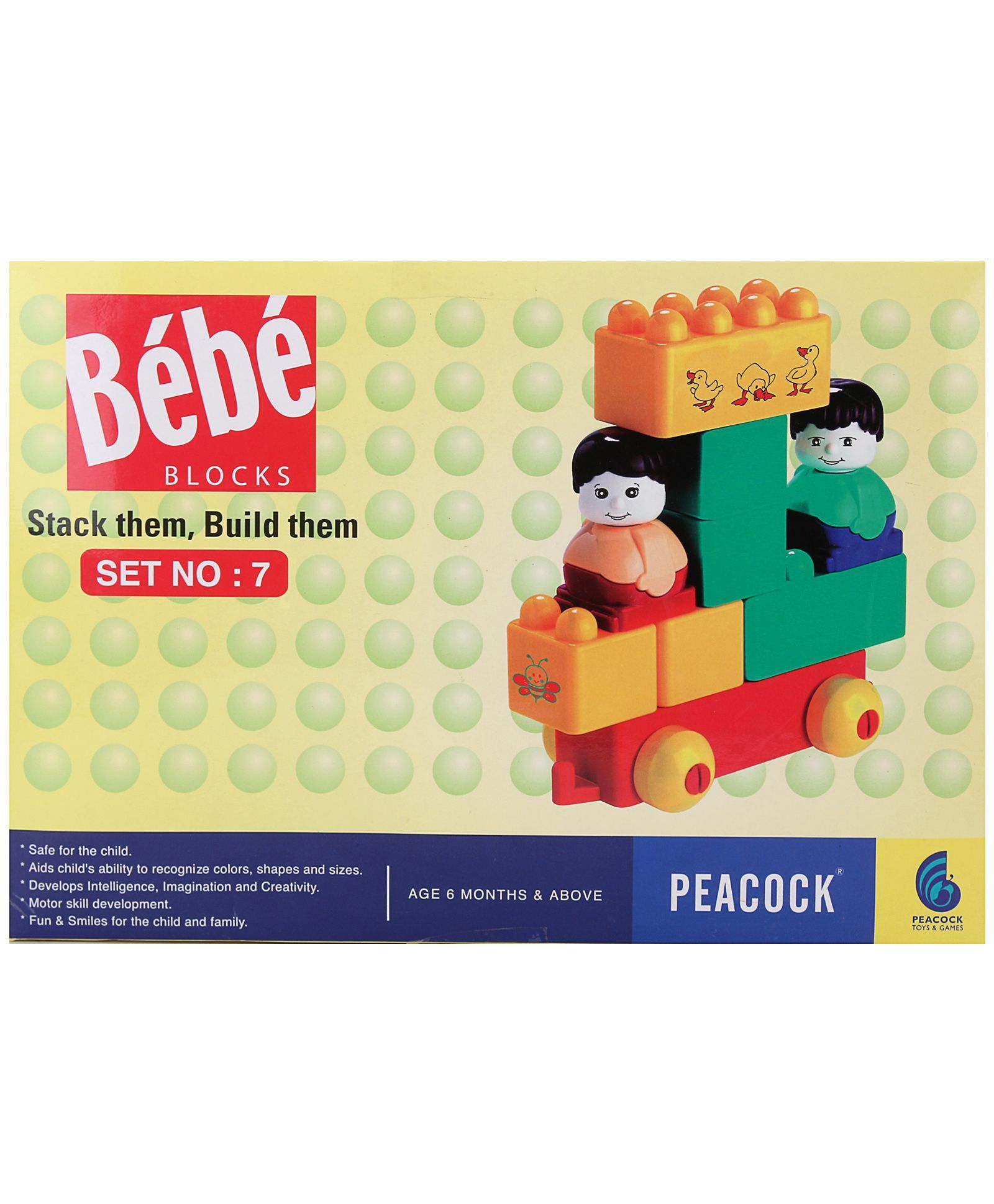 peacock building blocks