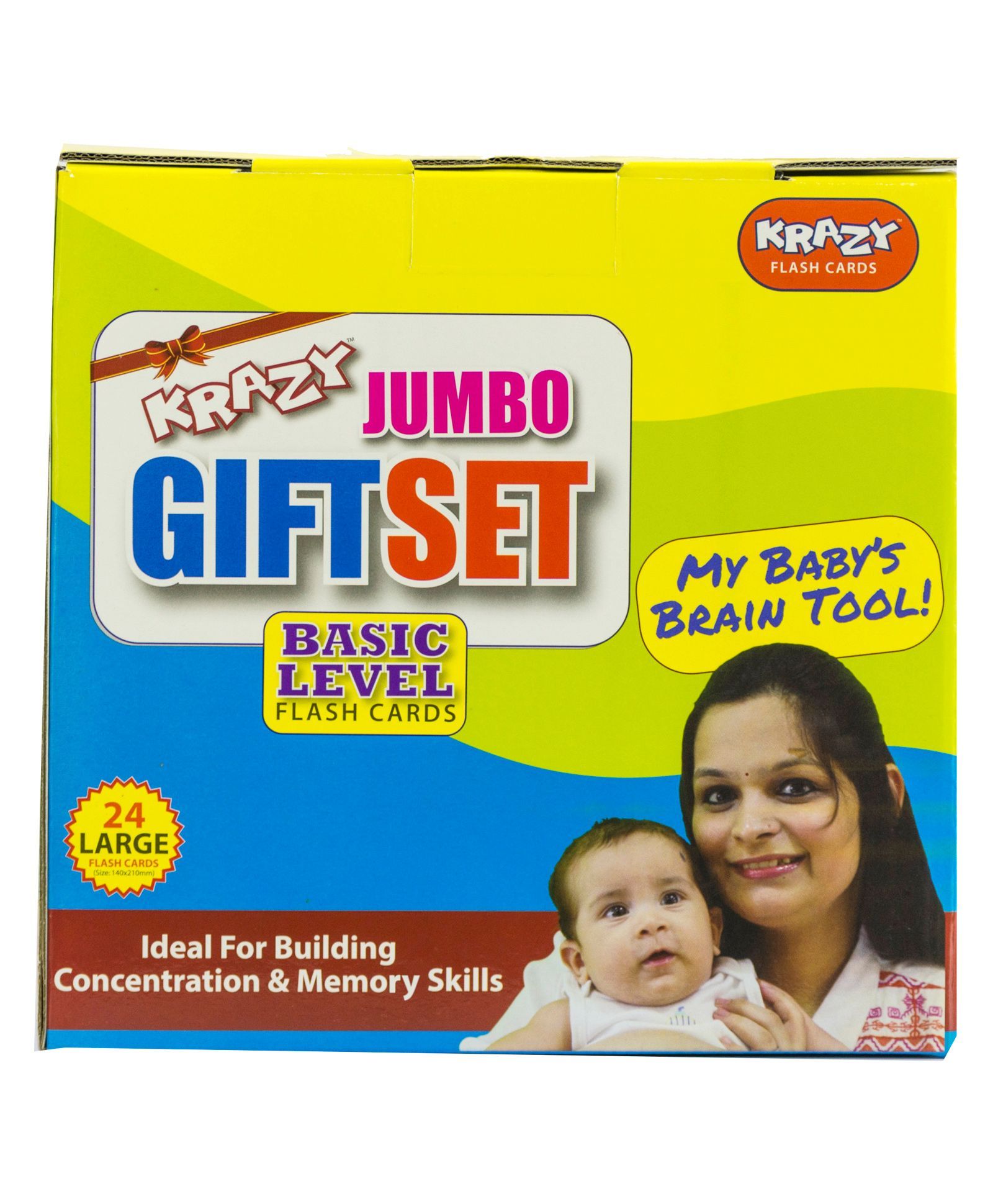 Krazy Flash Cards Basic Jumbo Set Pack of 10