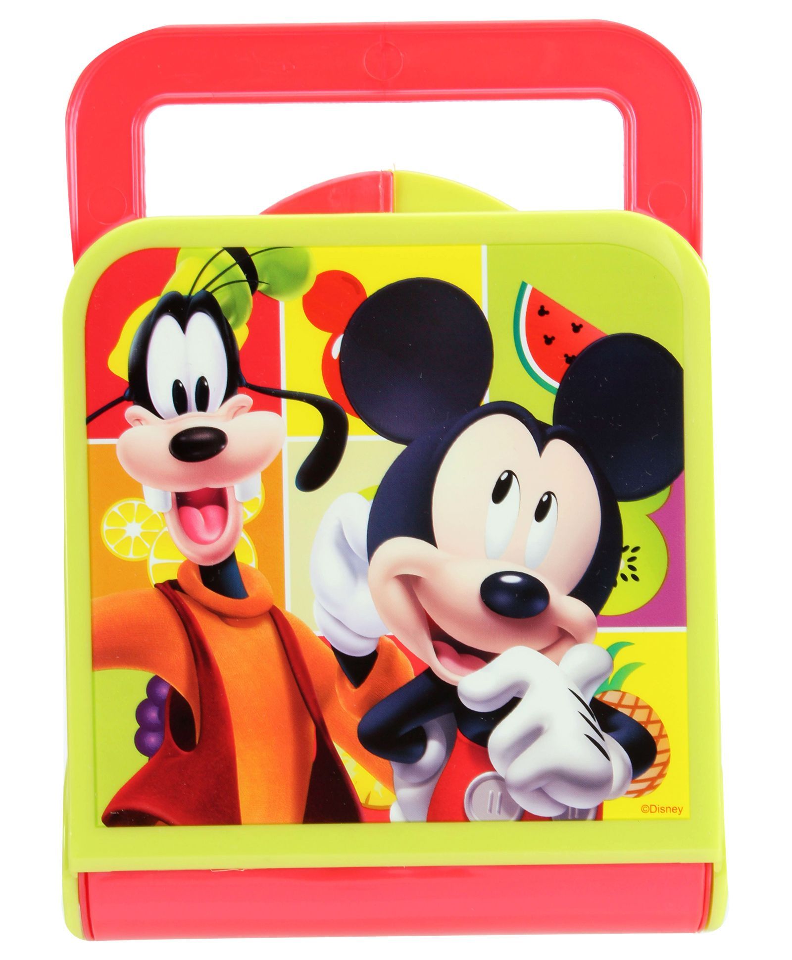 Mickey Mouse And Friends Lunch Box With Mickey Mouse Print And Carry Handle