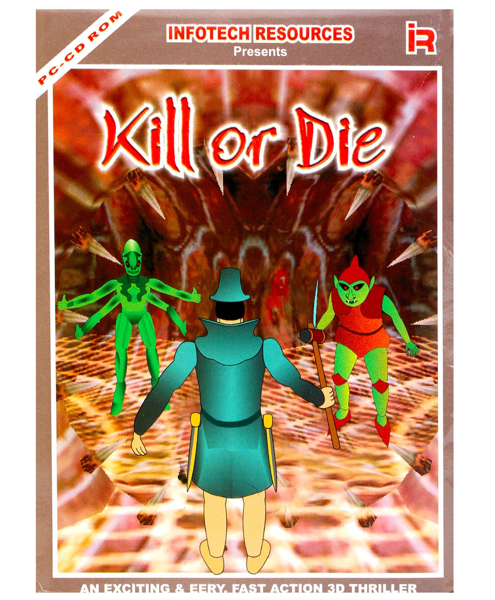 Infotech Resources Kill Or Die 3D Action Game CD ROM