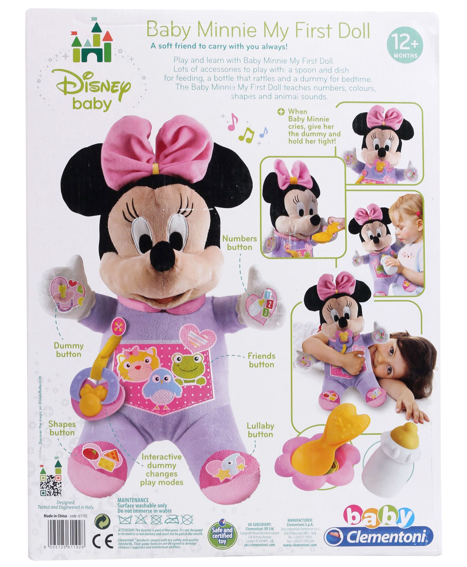 disney minnie my first doll