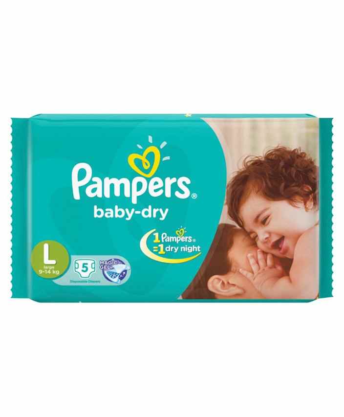 pampers diapers large online