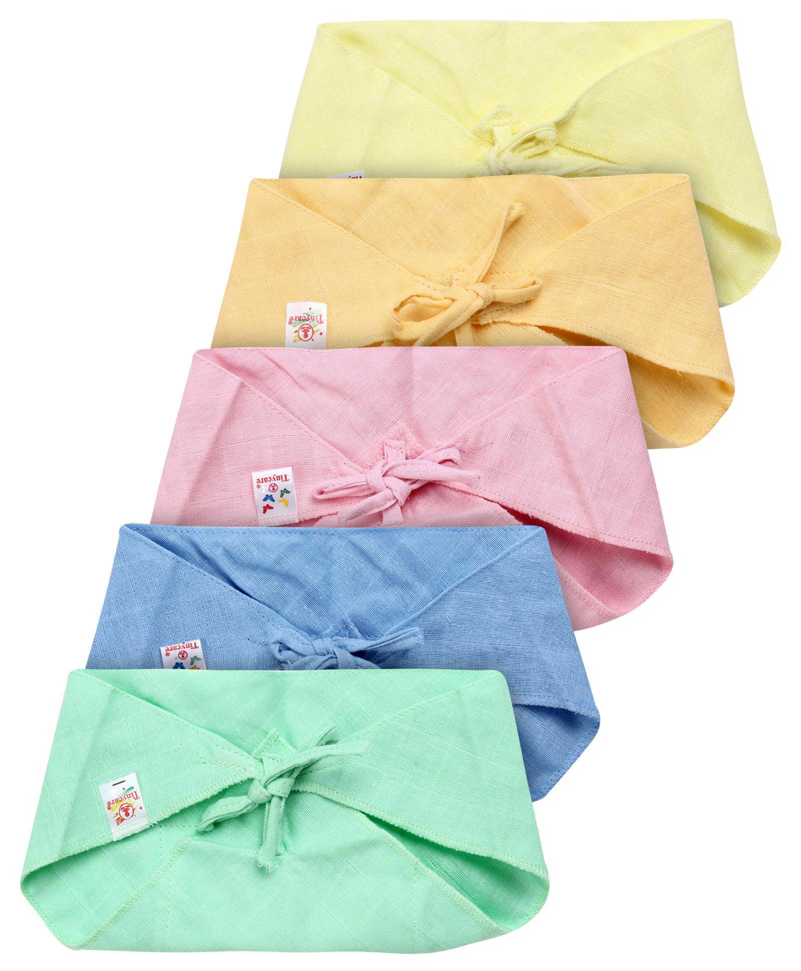 Tinycare Triangle Cloth Nappy Multicolor Large