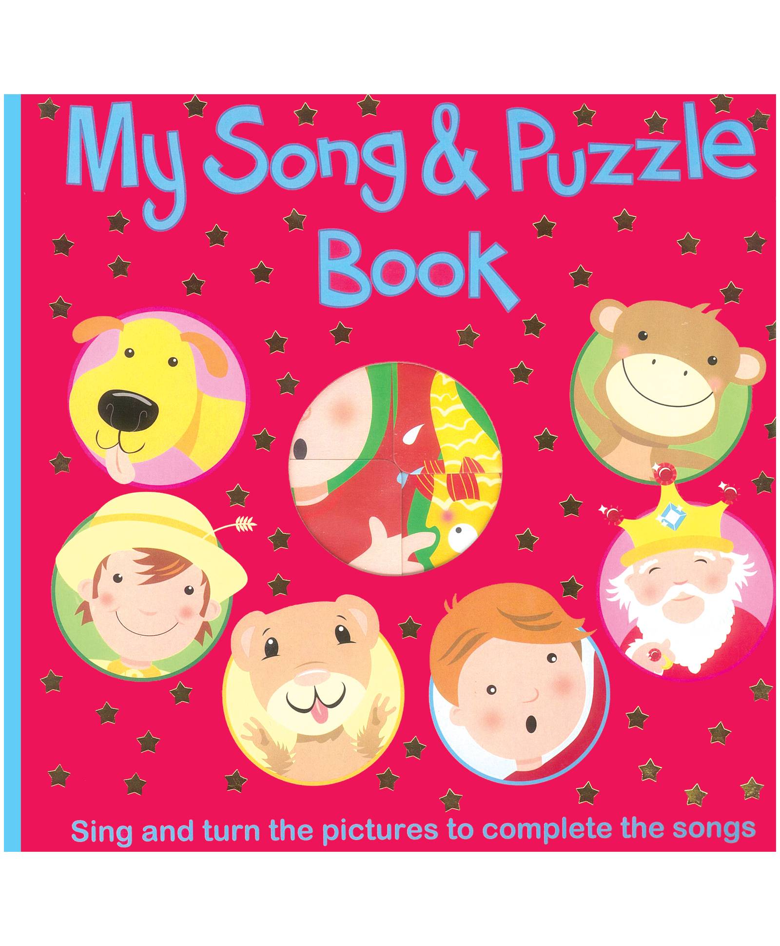 My Song And Puzzle Book Red
