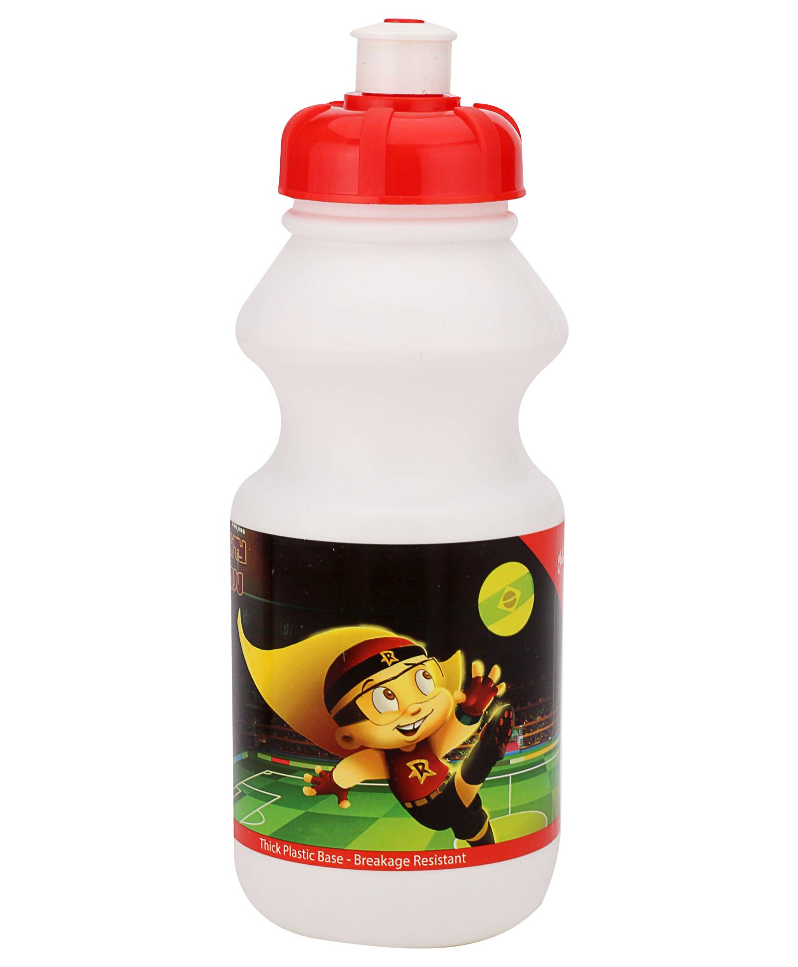 Chhota Bheem Water Bottle Red And White