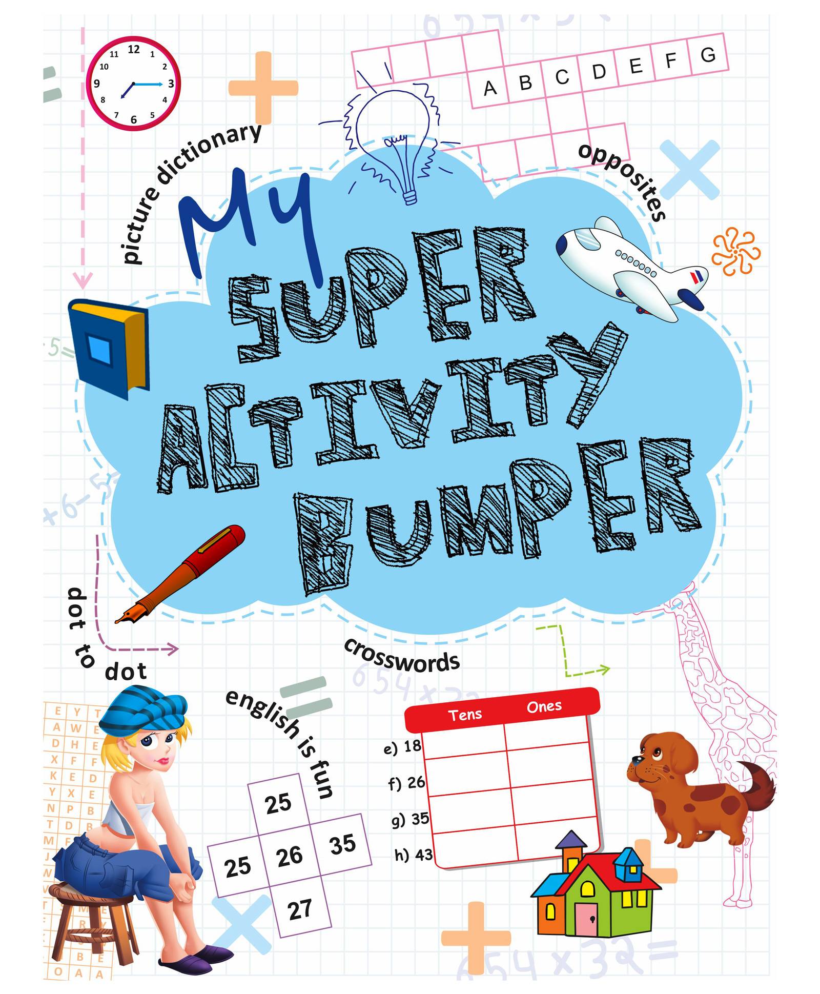 Young Angels My Super Activity Bumper - English