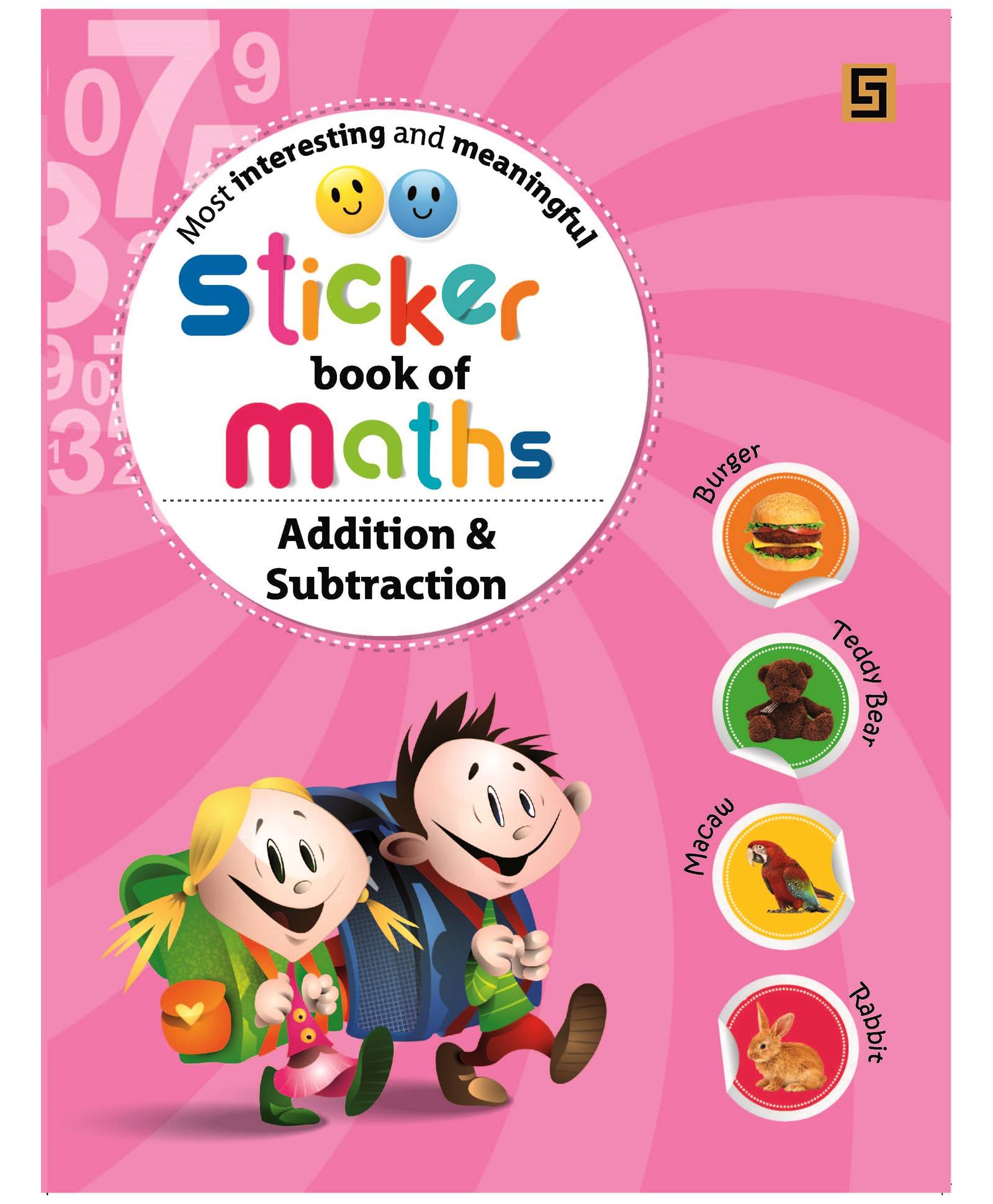 Sticker Book of Maths Addition And Subtraction - English