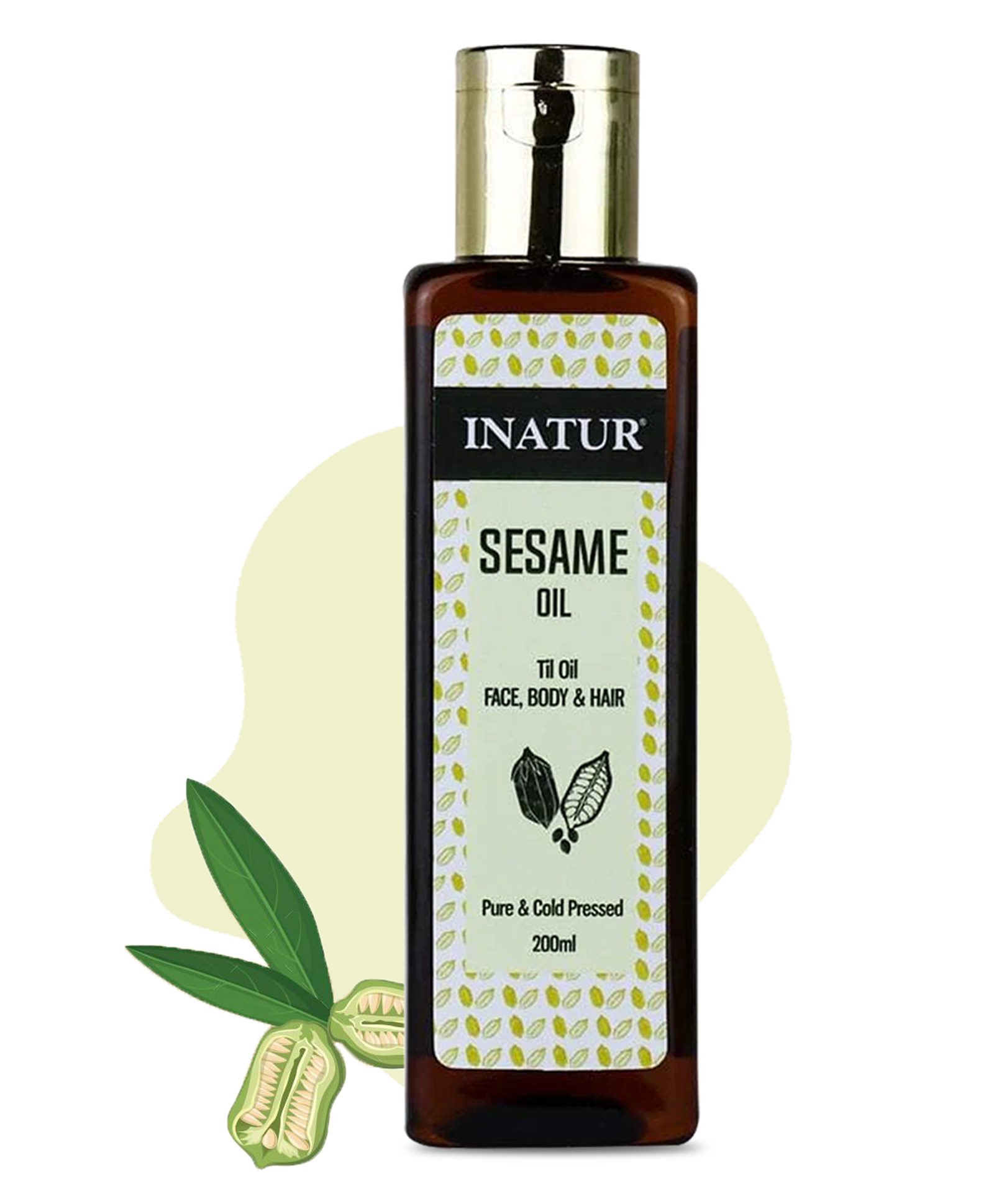 Inatur Sesame Oil - 200 ml