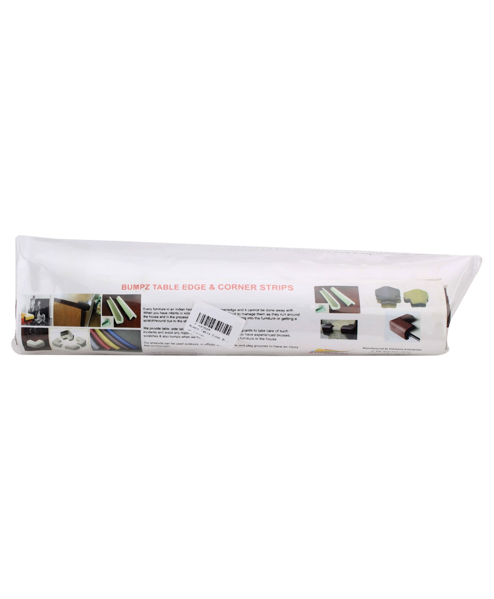 Bumpz Table Edge Corner Stripes Brown