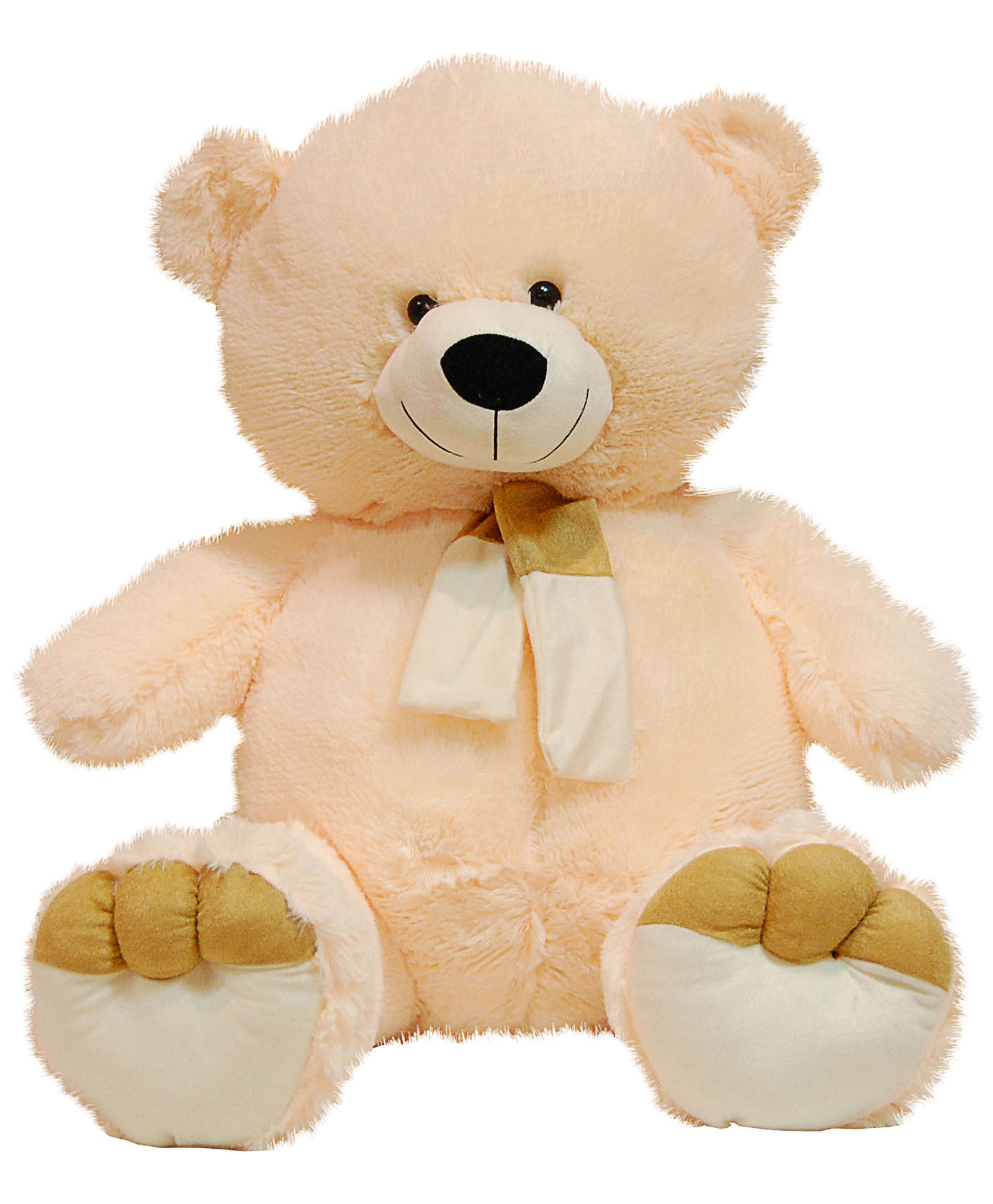 Surbhi Huggable Teddy Soft Toy Peach - Length 105 cm
