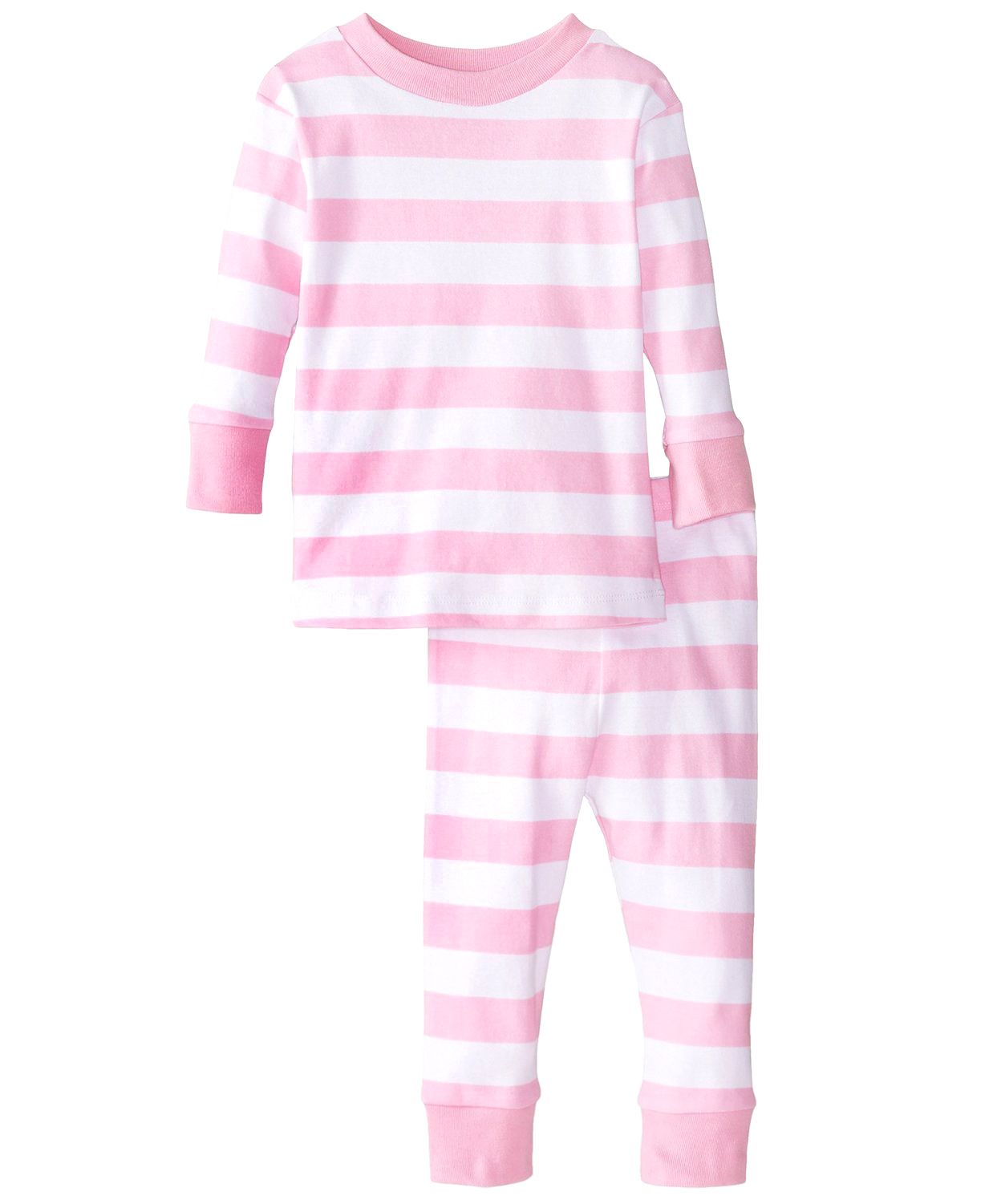 New Jammies Snuggly PJ Classic Stripes Organic Cotton Night Suit