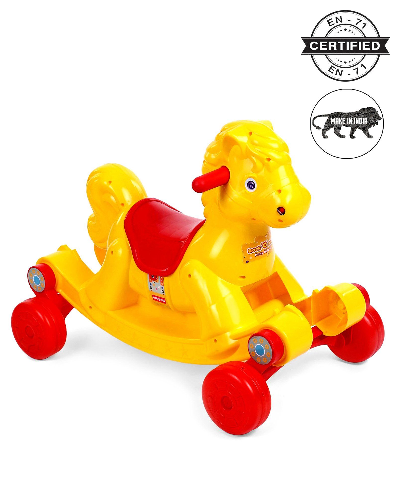 babyhug gyro swing car