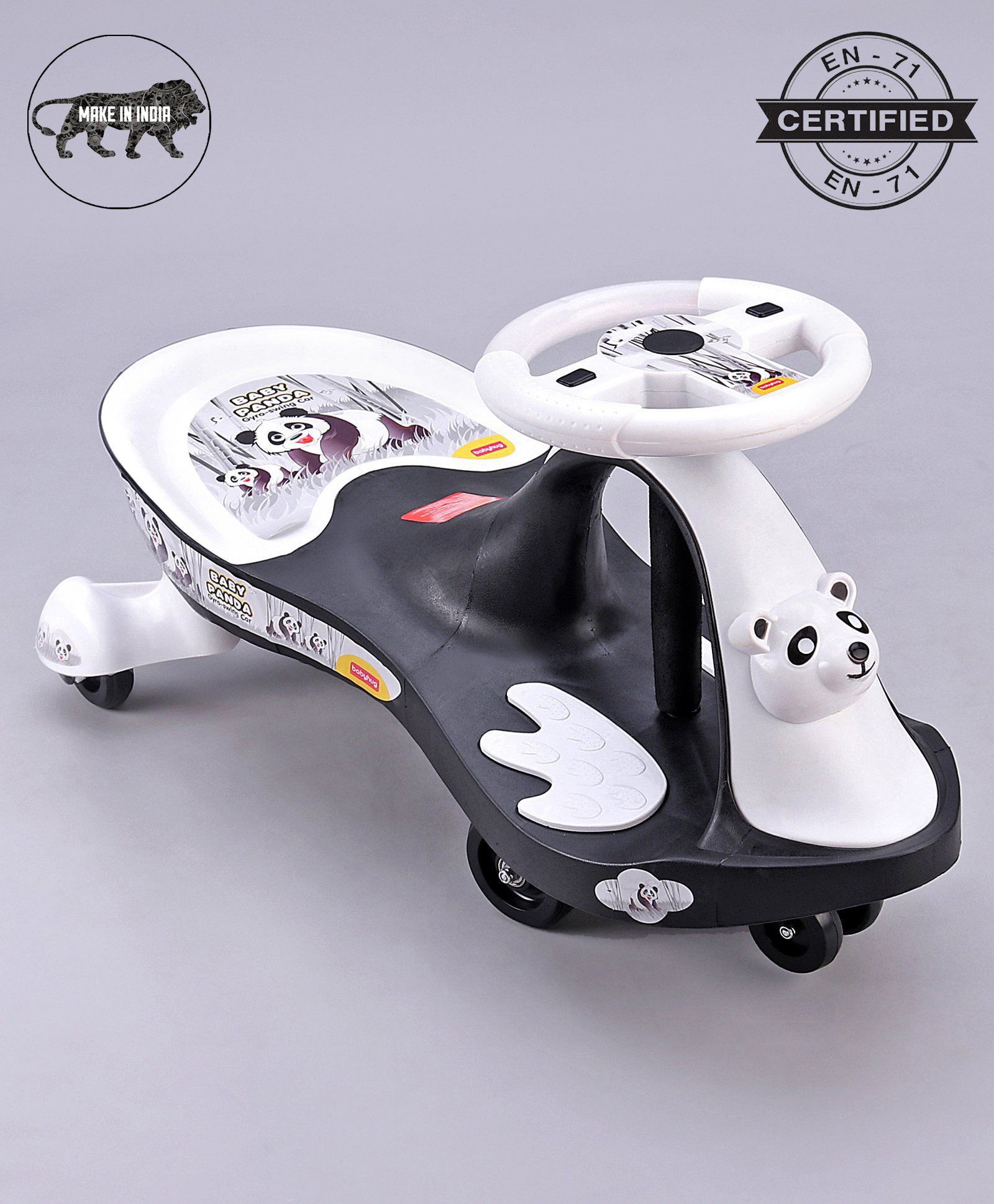 panda swing car