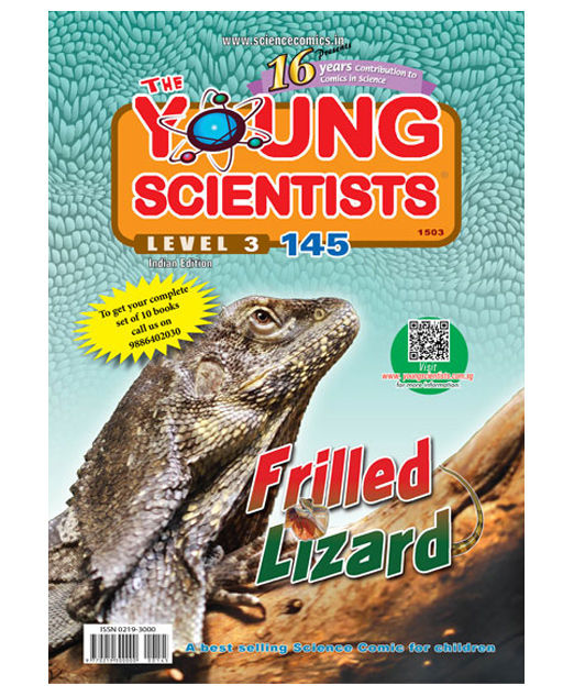 Young Scientist Frilled Lizard - Level 3 Book