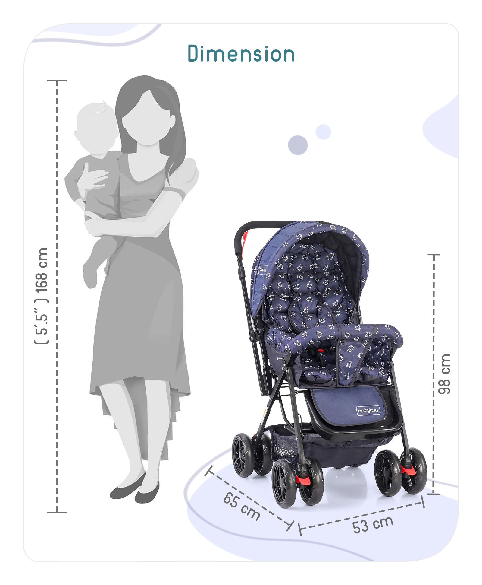 babyhug cocoon stroller