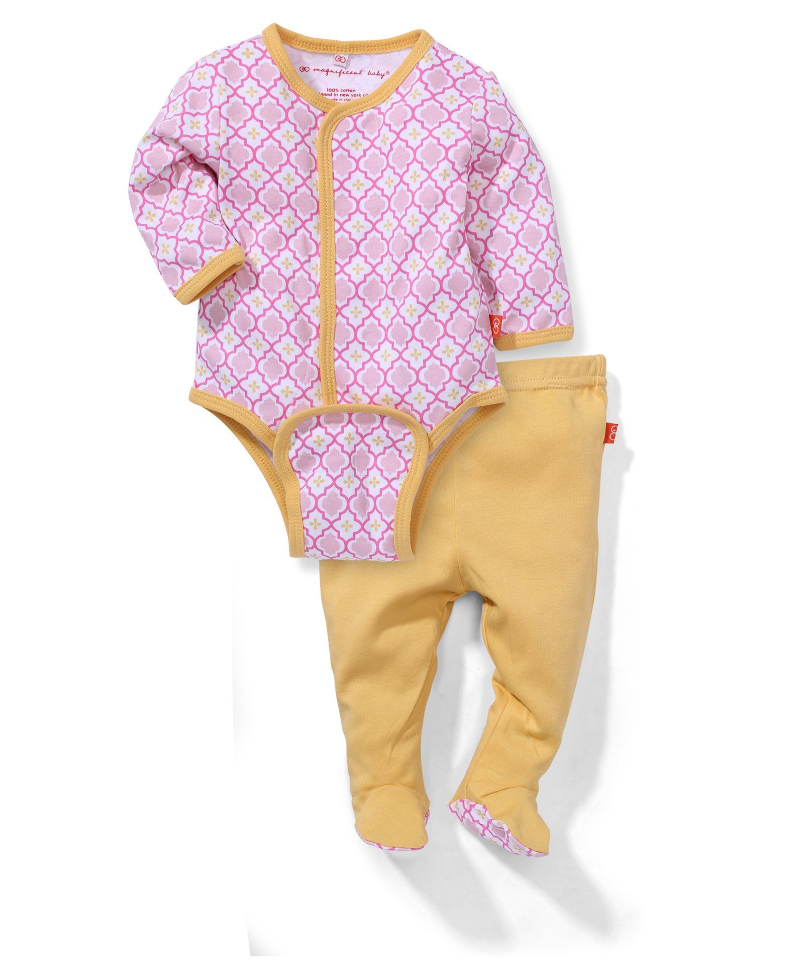 Magnificent Baby Adorable Set - Pink & Beige
