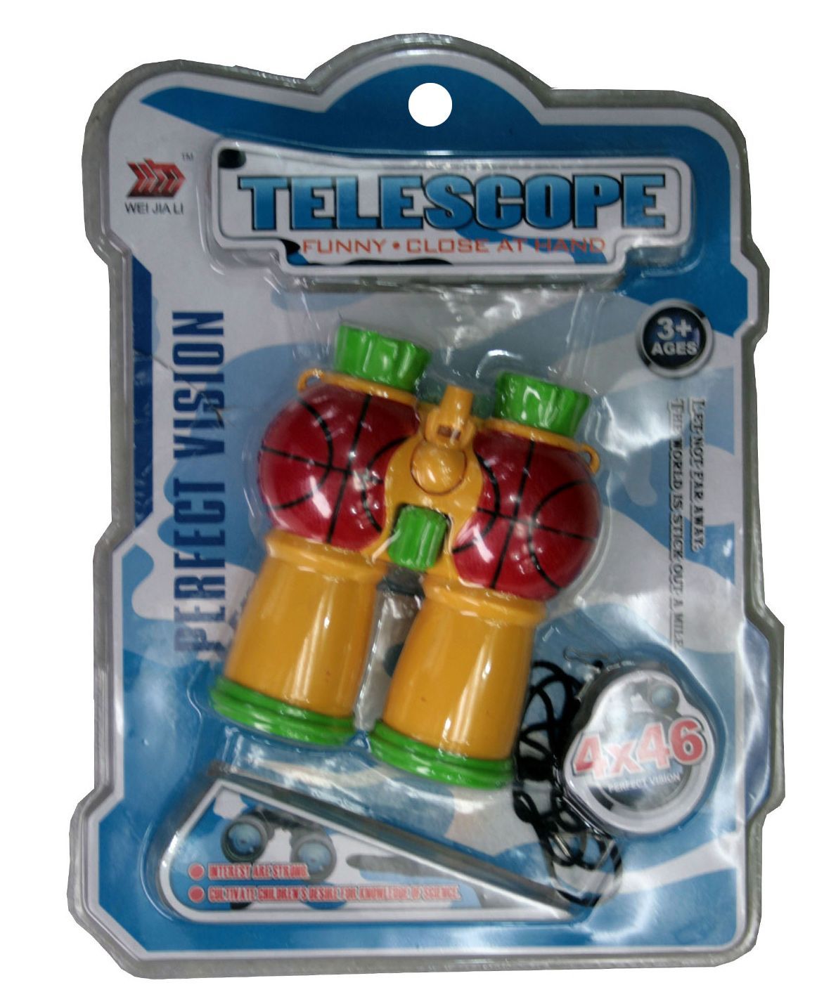Adraxx Kids 4 x 46 Perfect Vision Binoculars Toy