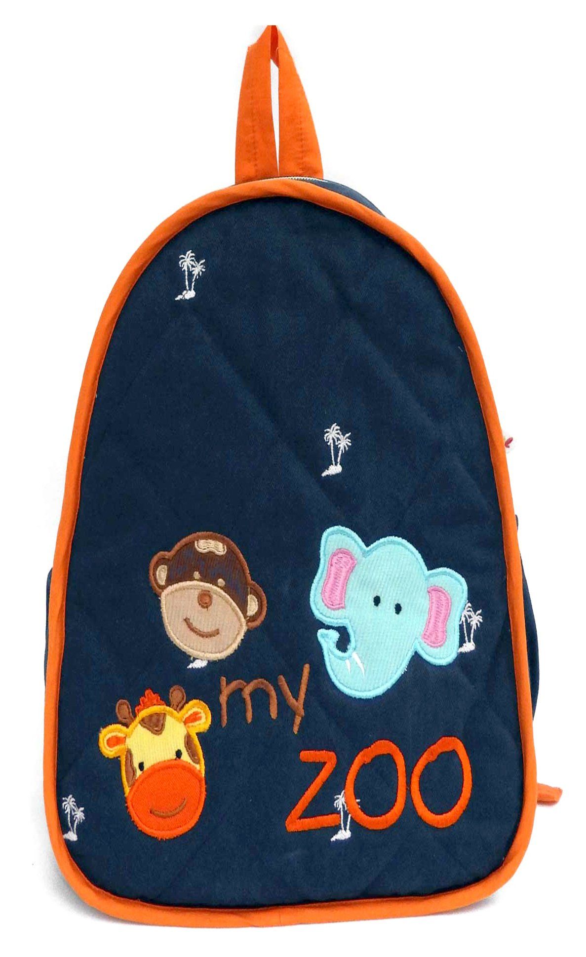 Little Pipal My Zoo Toddler Backpack Green And Black