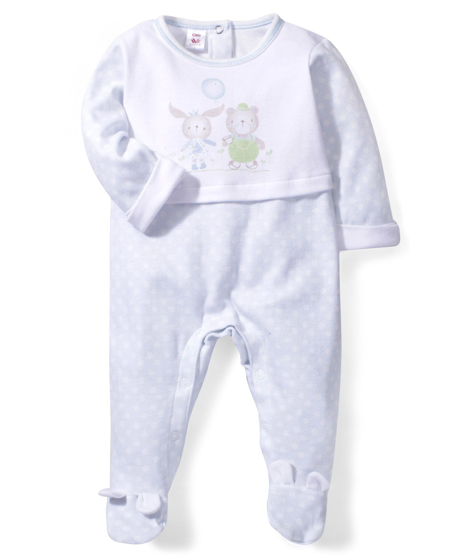 Little Wacoal Little Bear Print Onesie