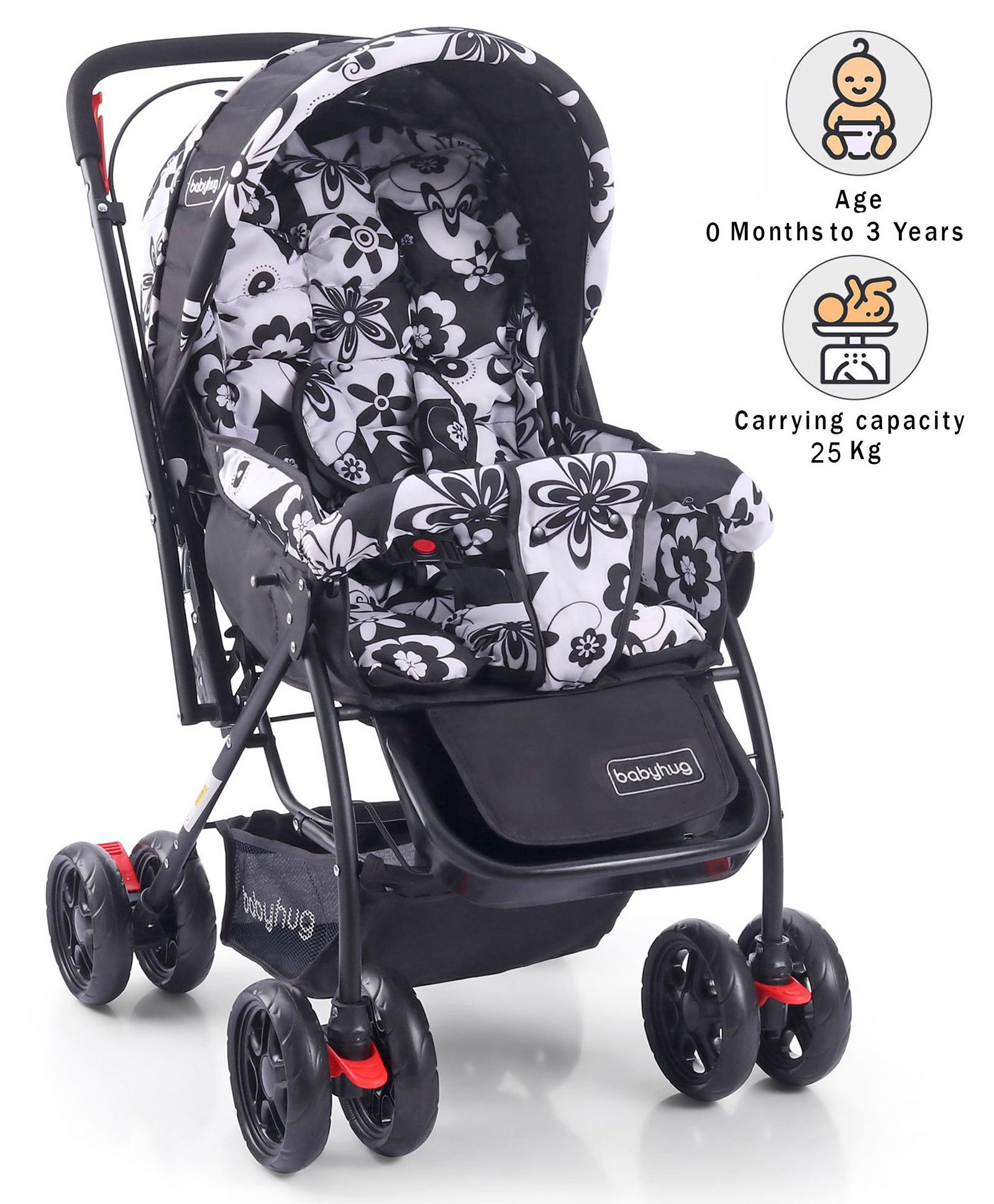 babyhug cosy cosmo stroller