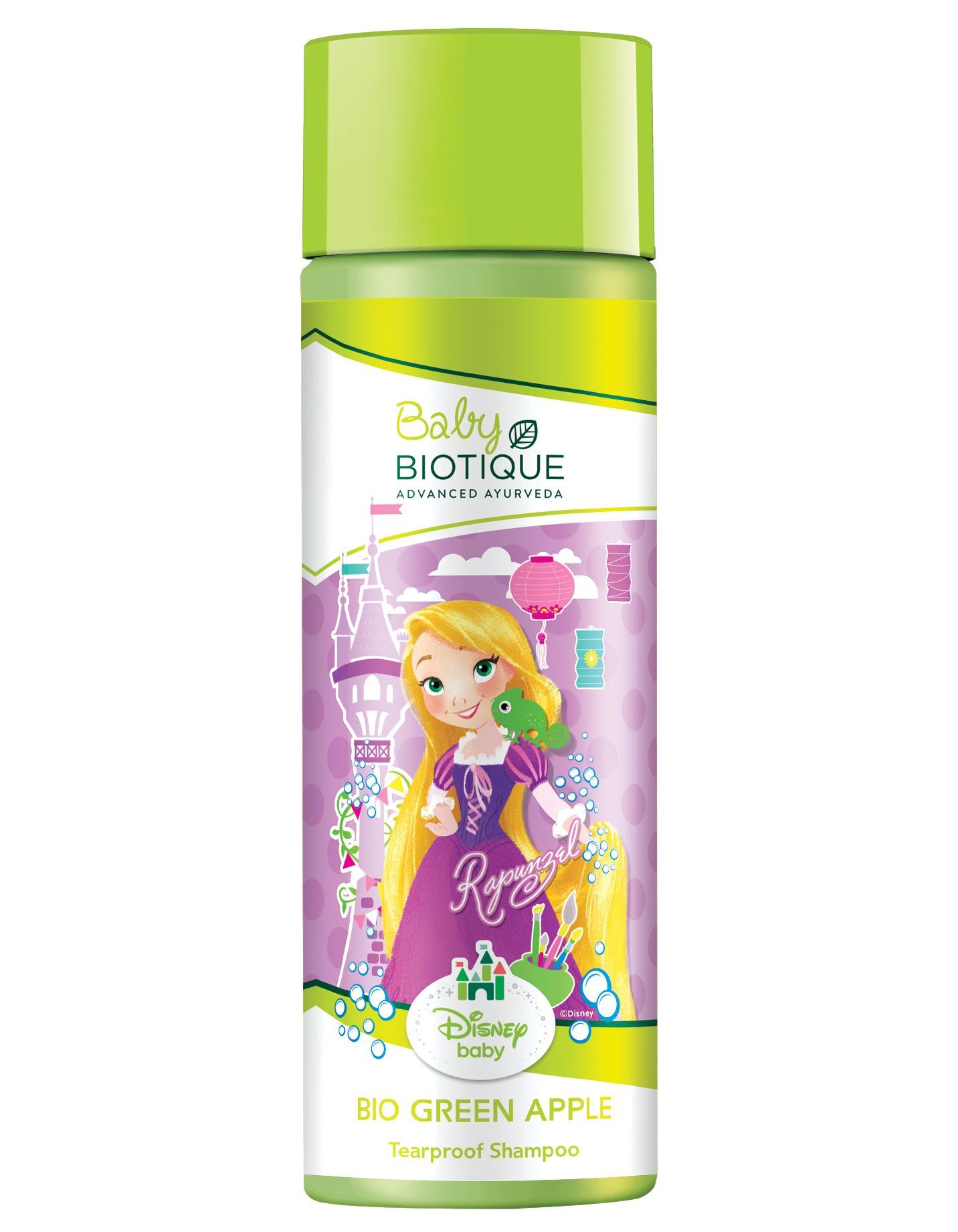 Baby Biotique Disney Princess Rapunzel Bio Green Apple Tearproof Shampoo