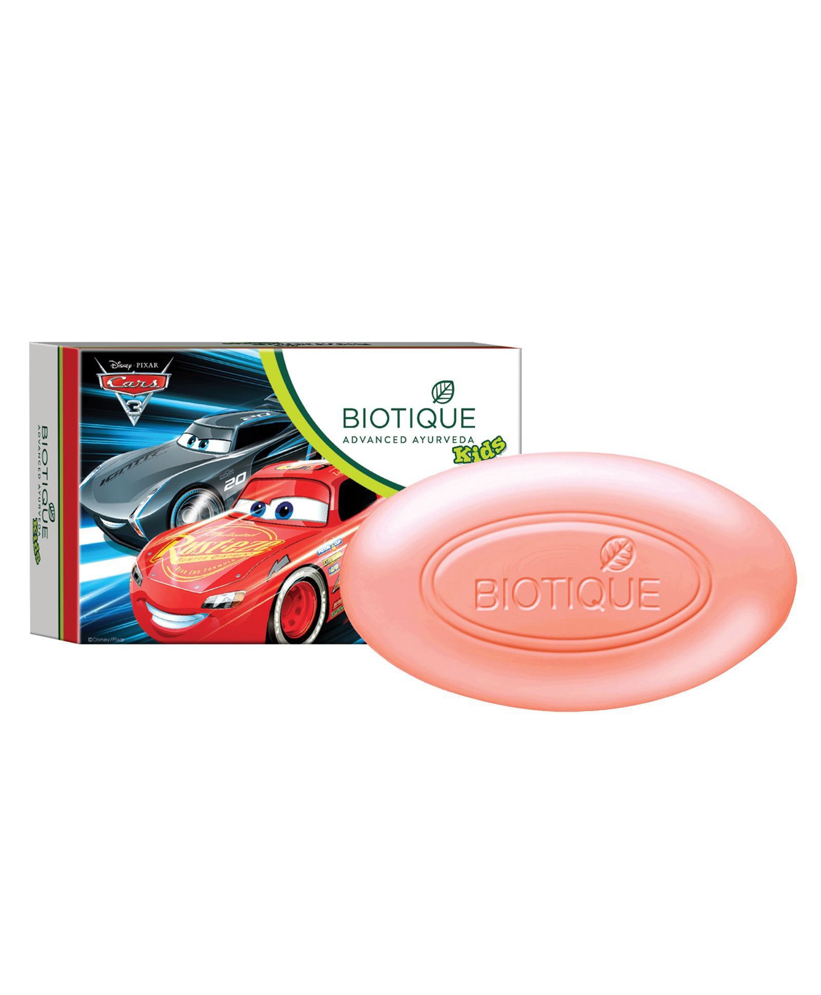 Baby Biotique Disney Pixar Cars Nutty Almond Nourishing Soap