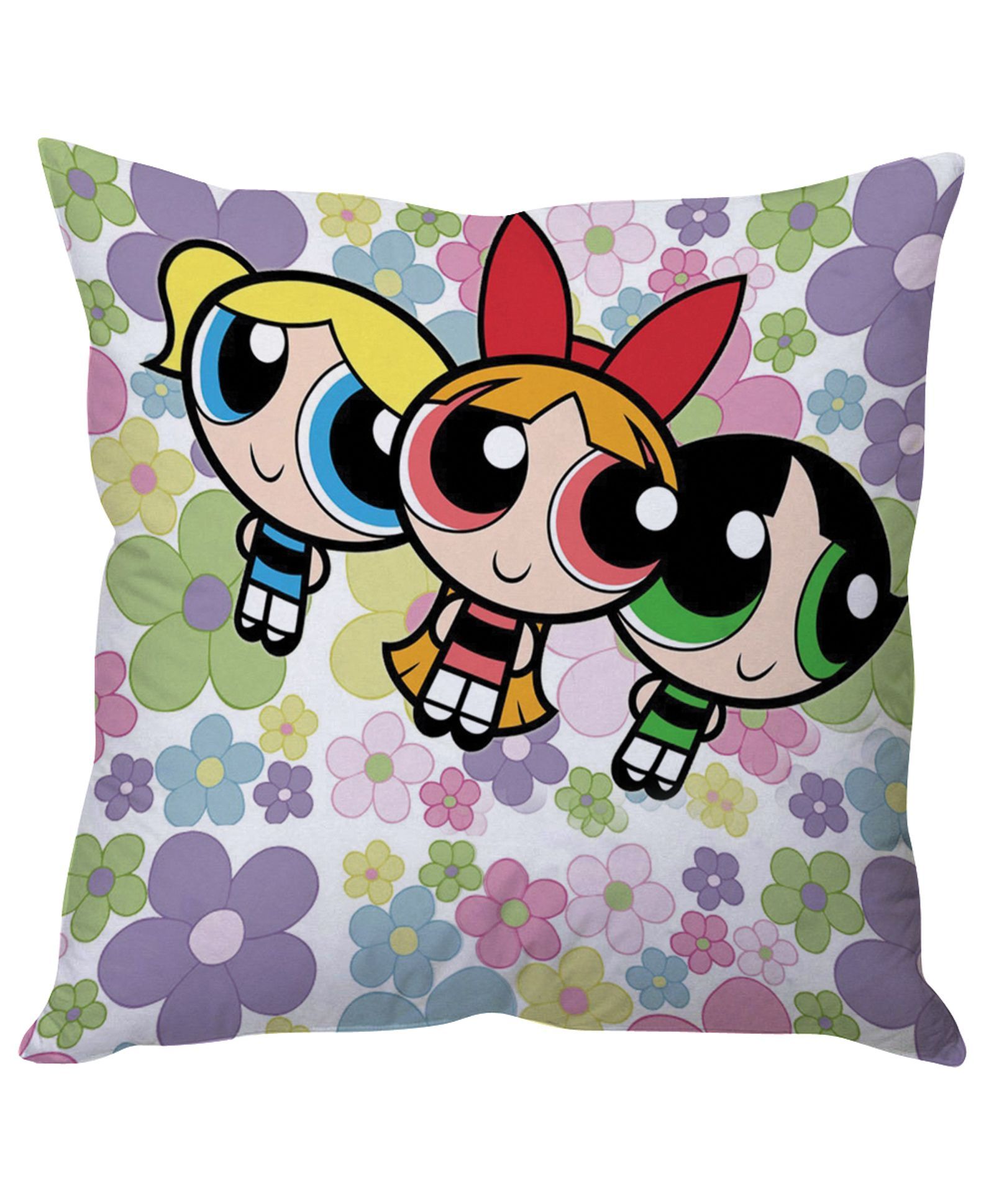 Stybuzz Powerpuff Cushion Cover - Multi Color