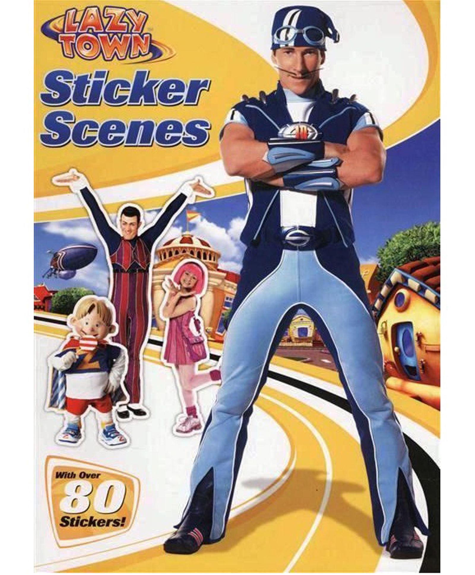 Lazy Town Sticker Scenes