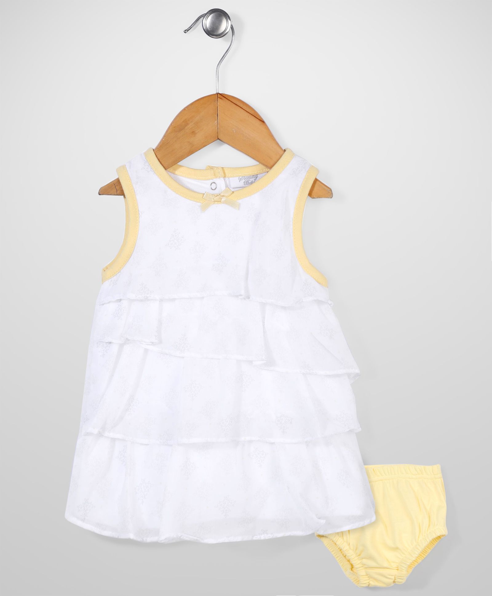 Sterling Baby Flower Print Dress With Bloomer Set