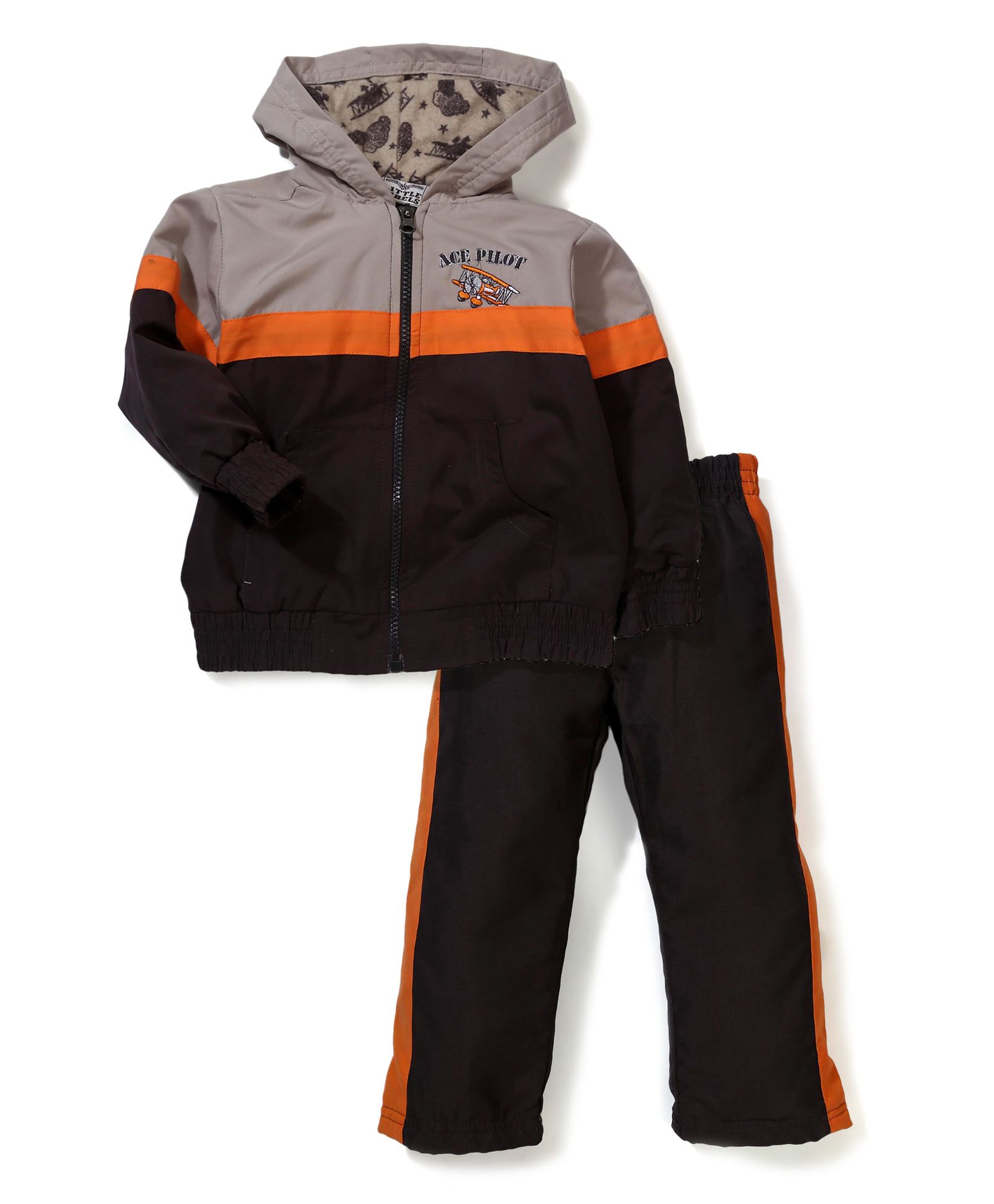 Little Rebels Ace Pilot Hooded Jacket & Pant Set