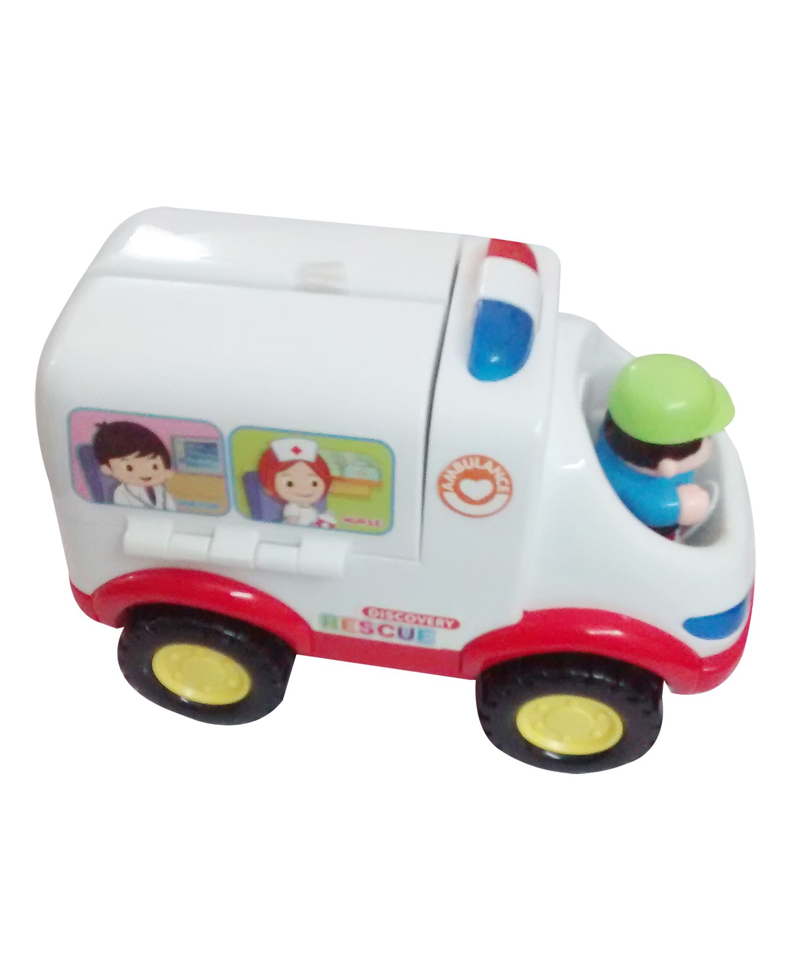 Huile Toys All Around Ambulance Car